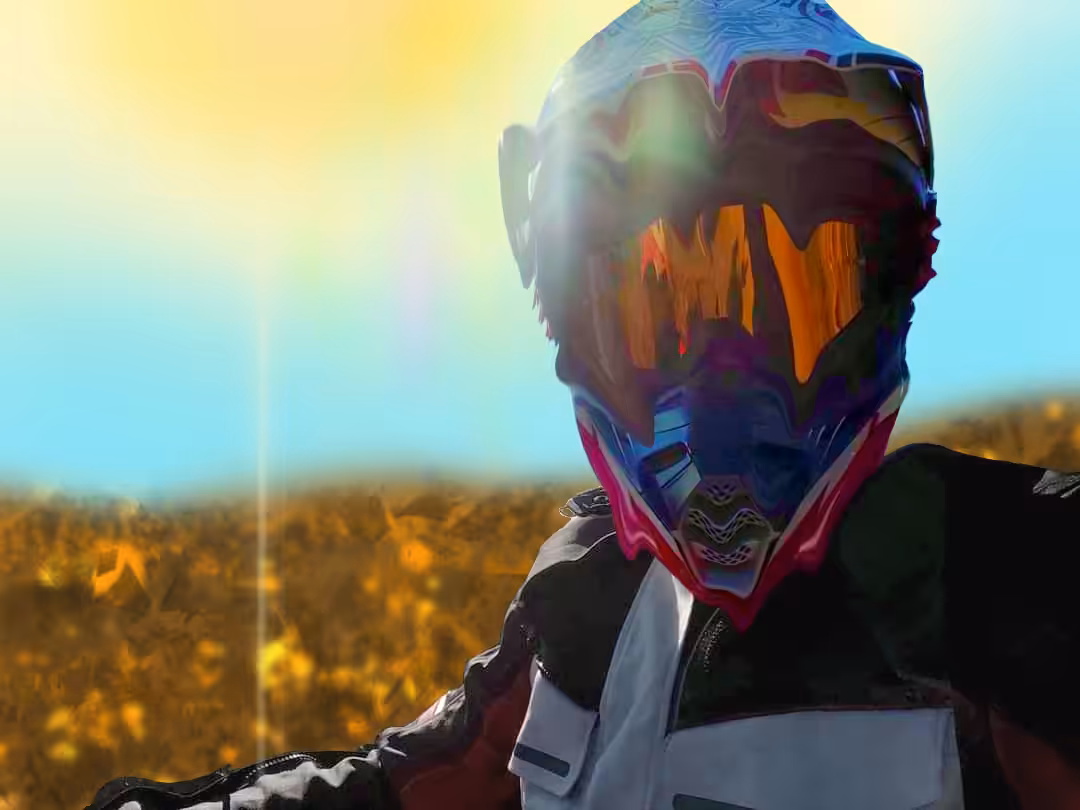 Melted Helmet