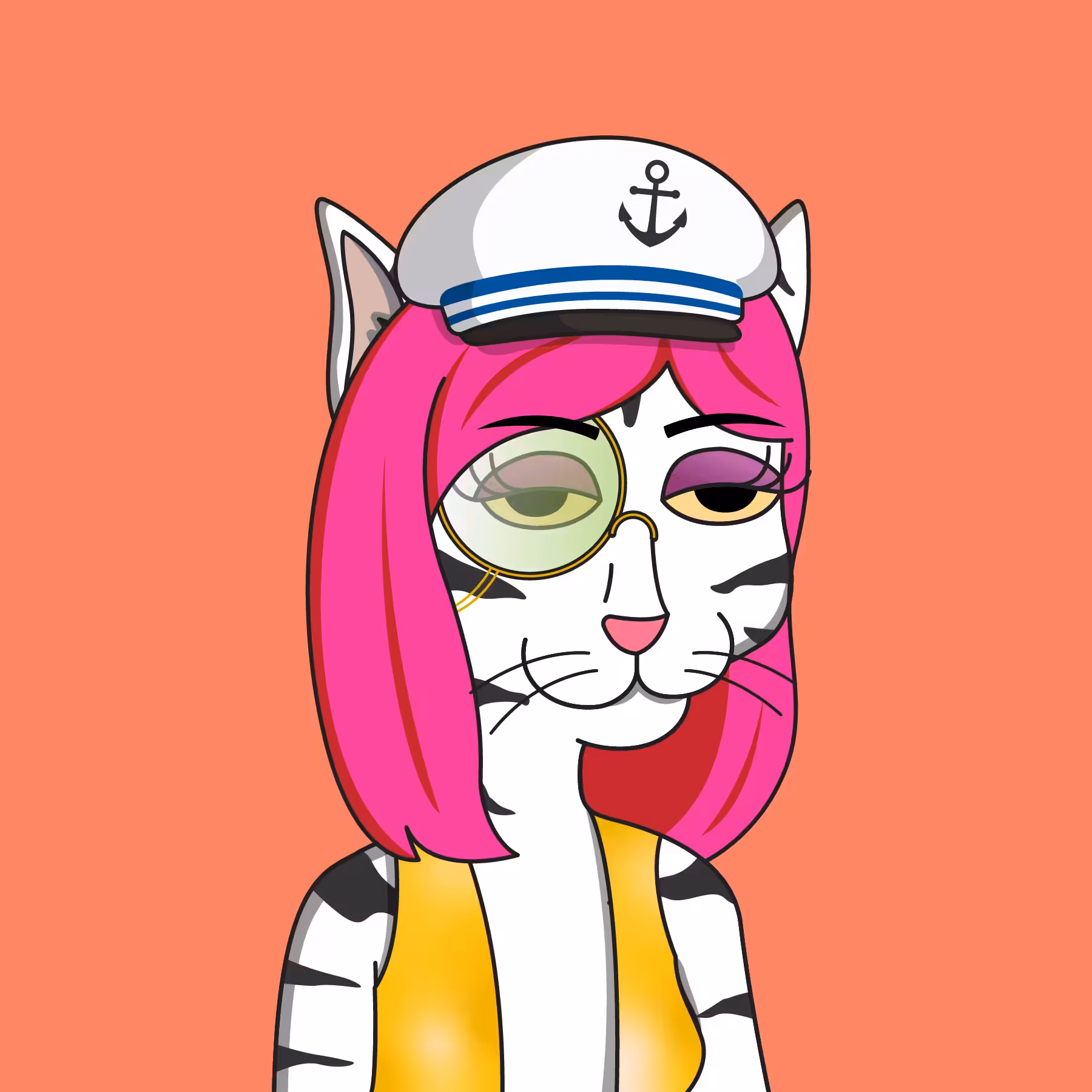 Girl Cat #114