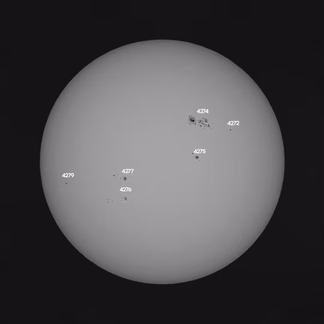 Solar Cycle 25: #590, 10/11/25