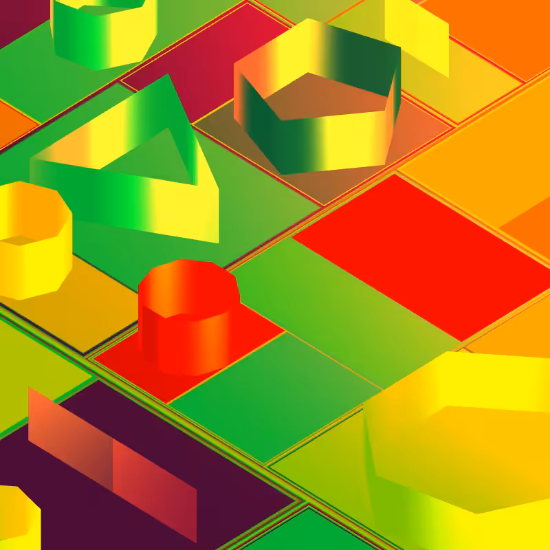 Geometric city #69