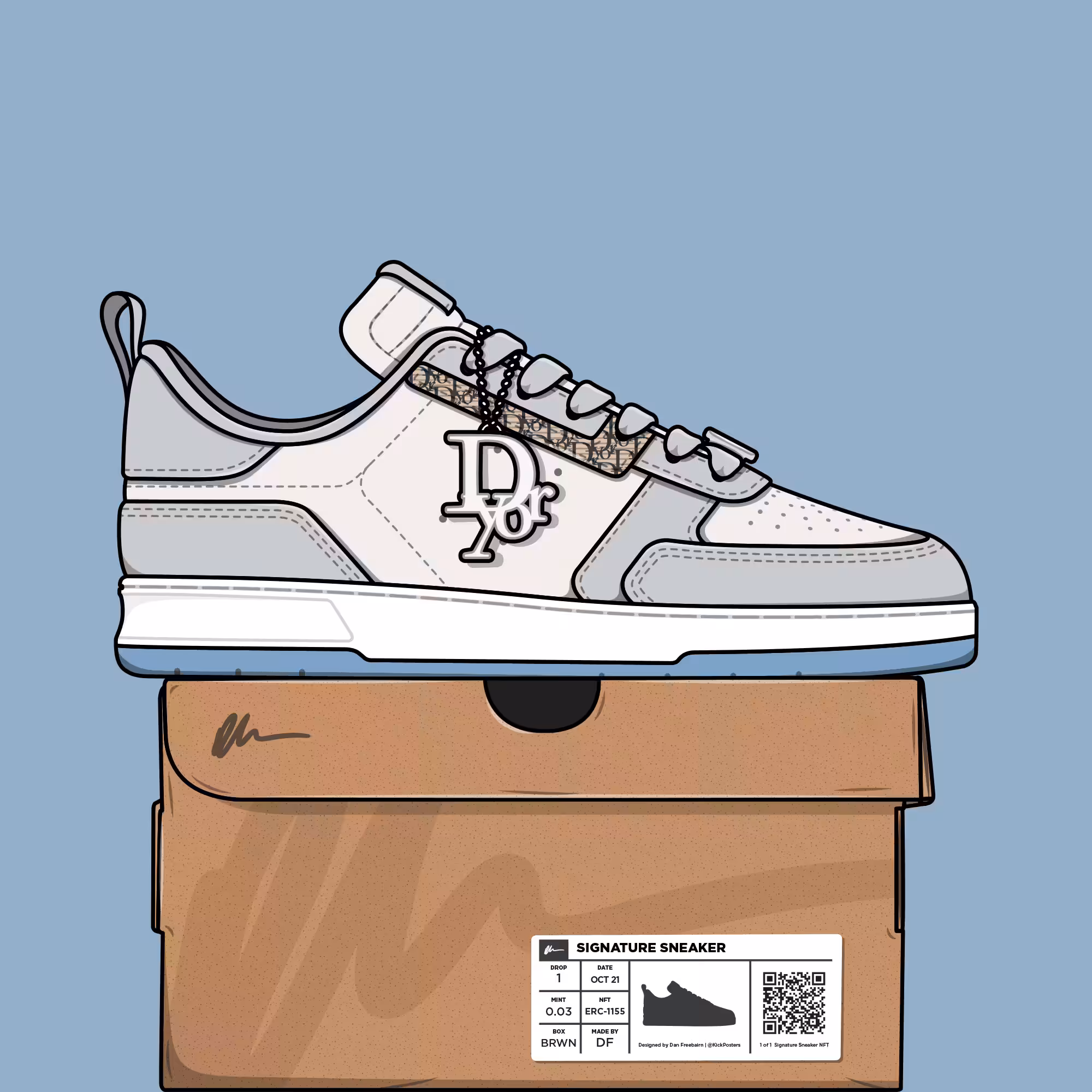 Signature Sneaker 'Dyor' - #045