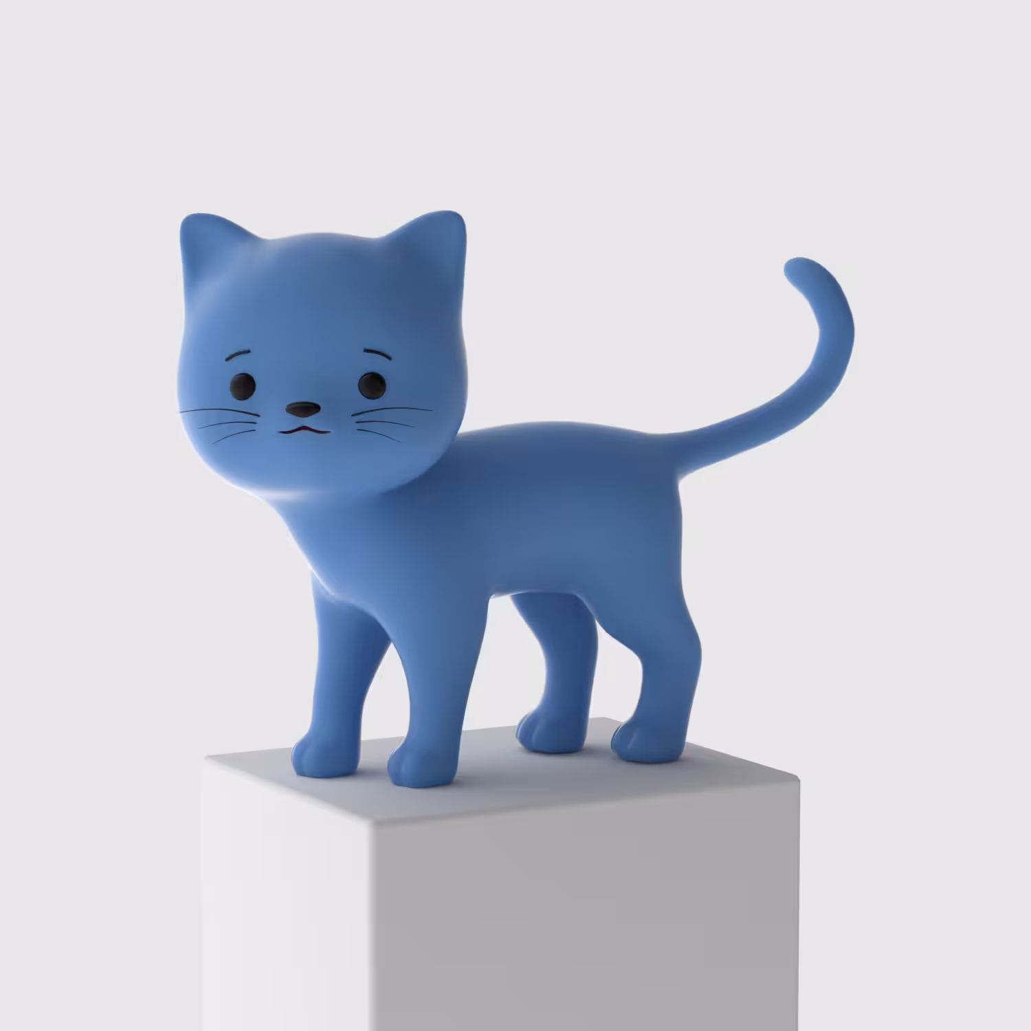3D Meow Cat #47