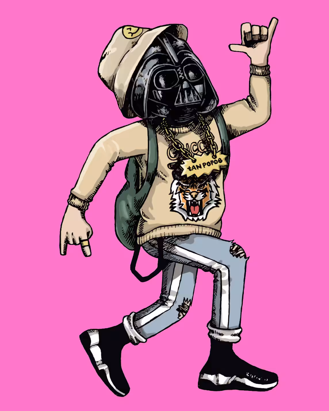 collection tanpopoe: darth vader dance