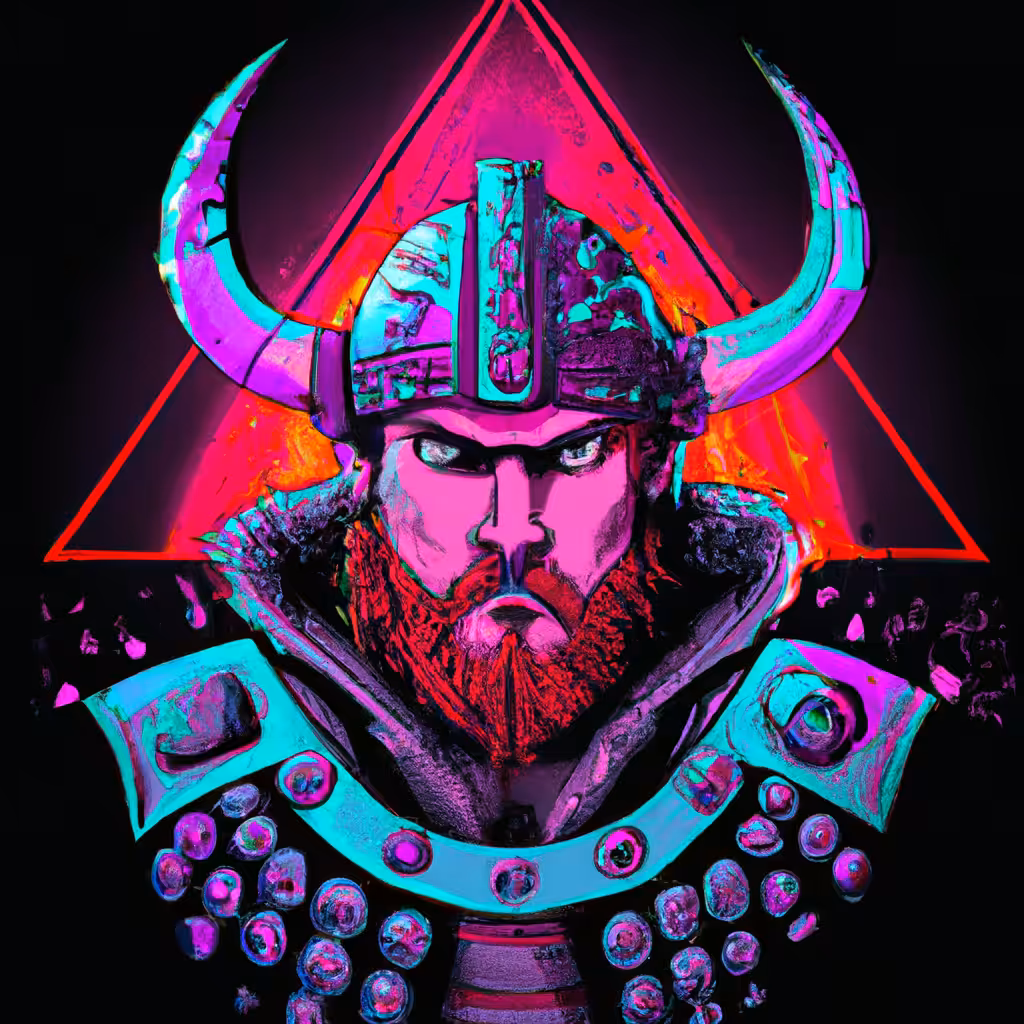 Cyberpunk Viking