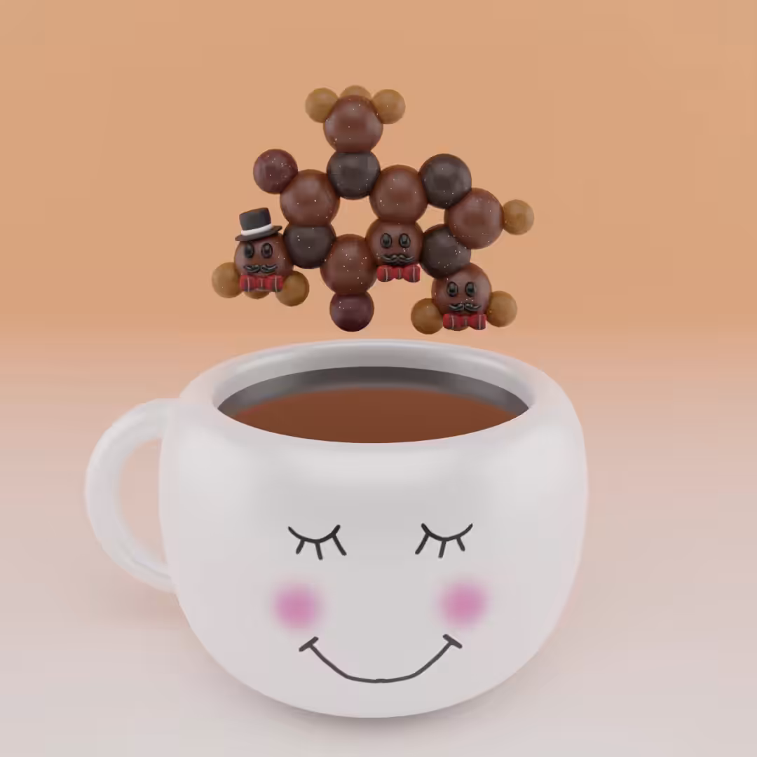 Caff3in3