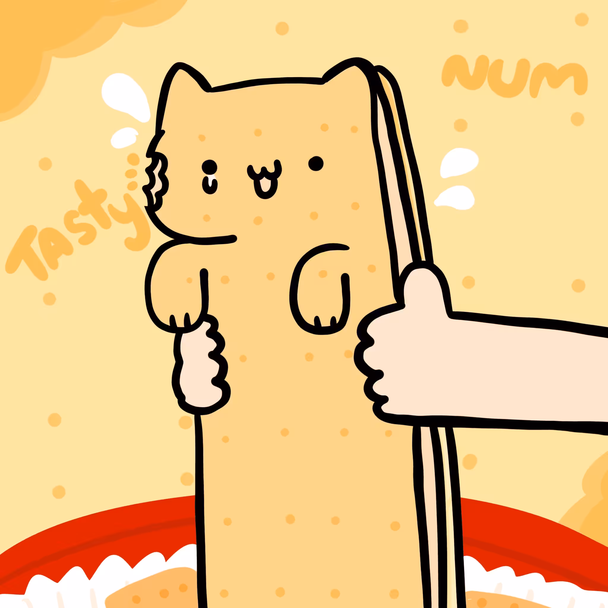 Long long cracker cat #216