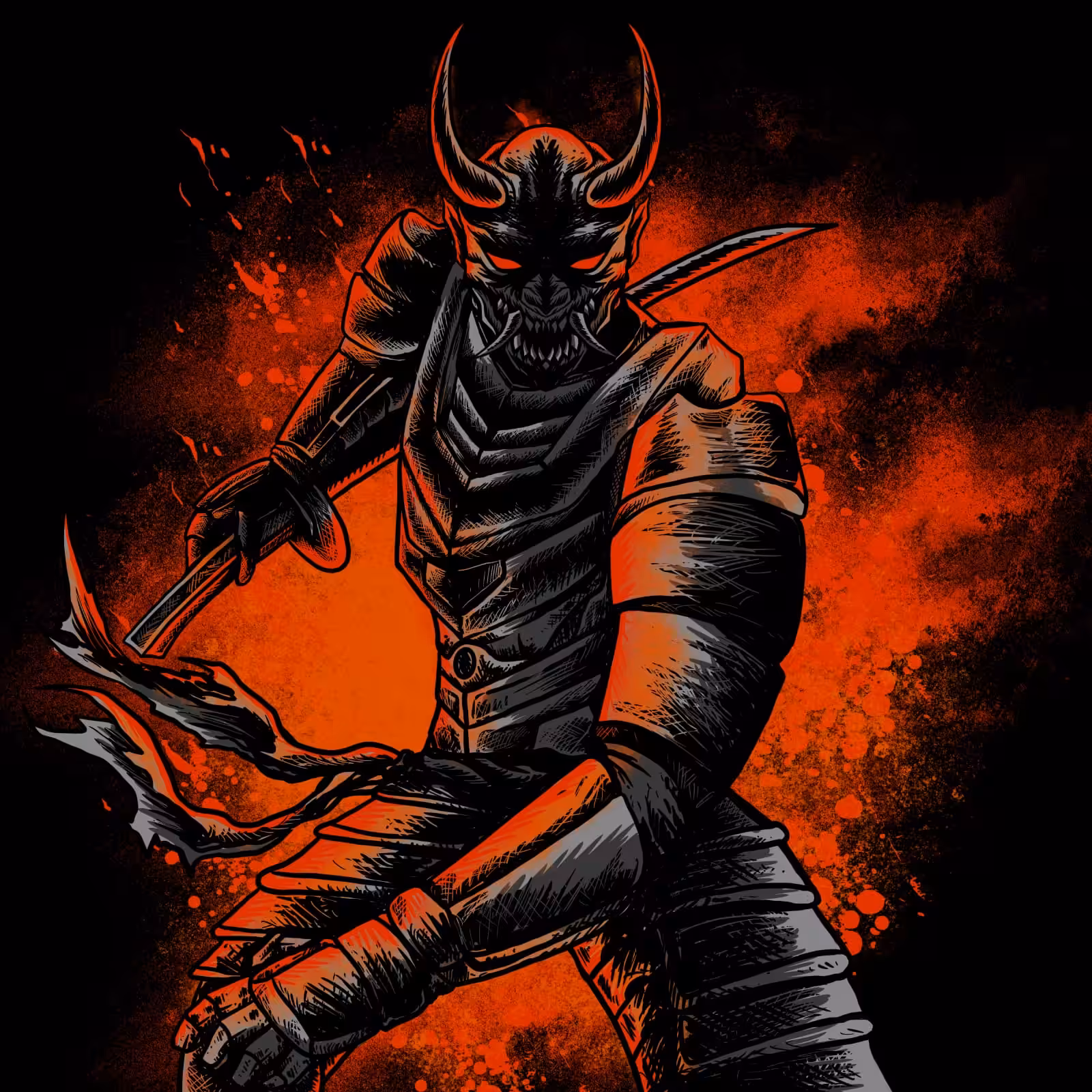 oni robot samurai