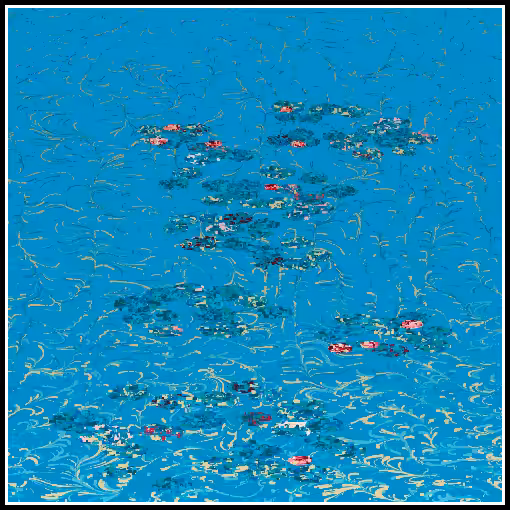 Polluted water lilies #23