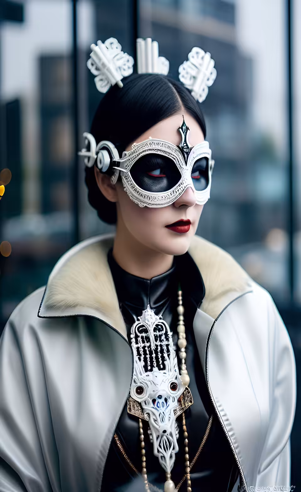 Fashion art gallery: Black and White style #87