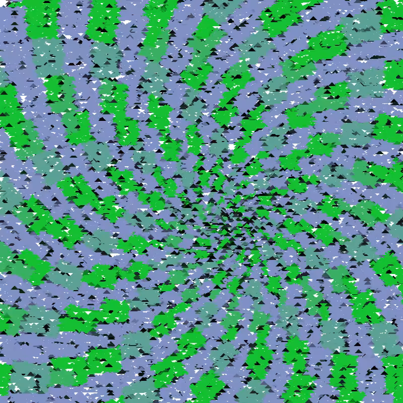 Mosaic or stained glass drops #71