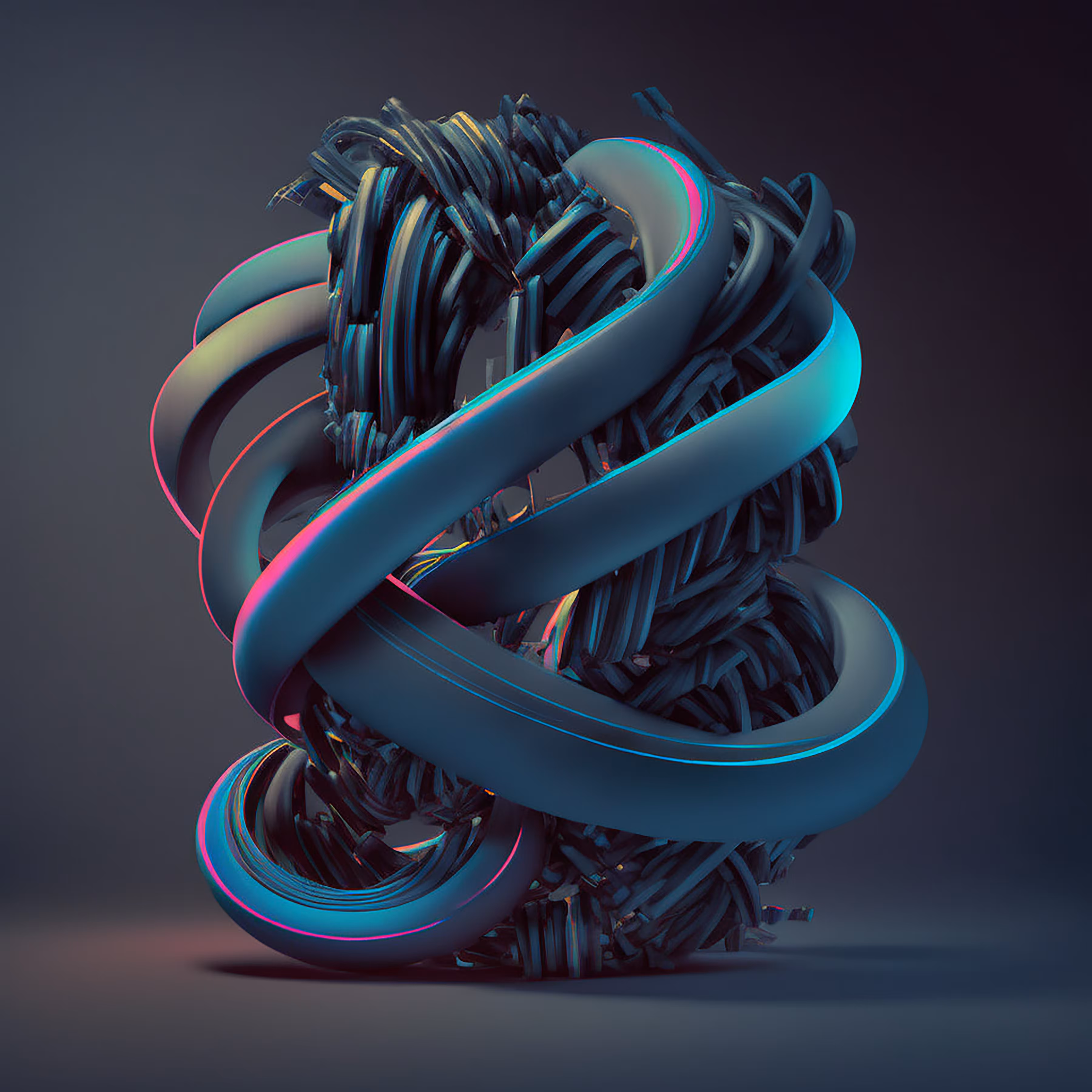The Birth of AI Sculptures #484