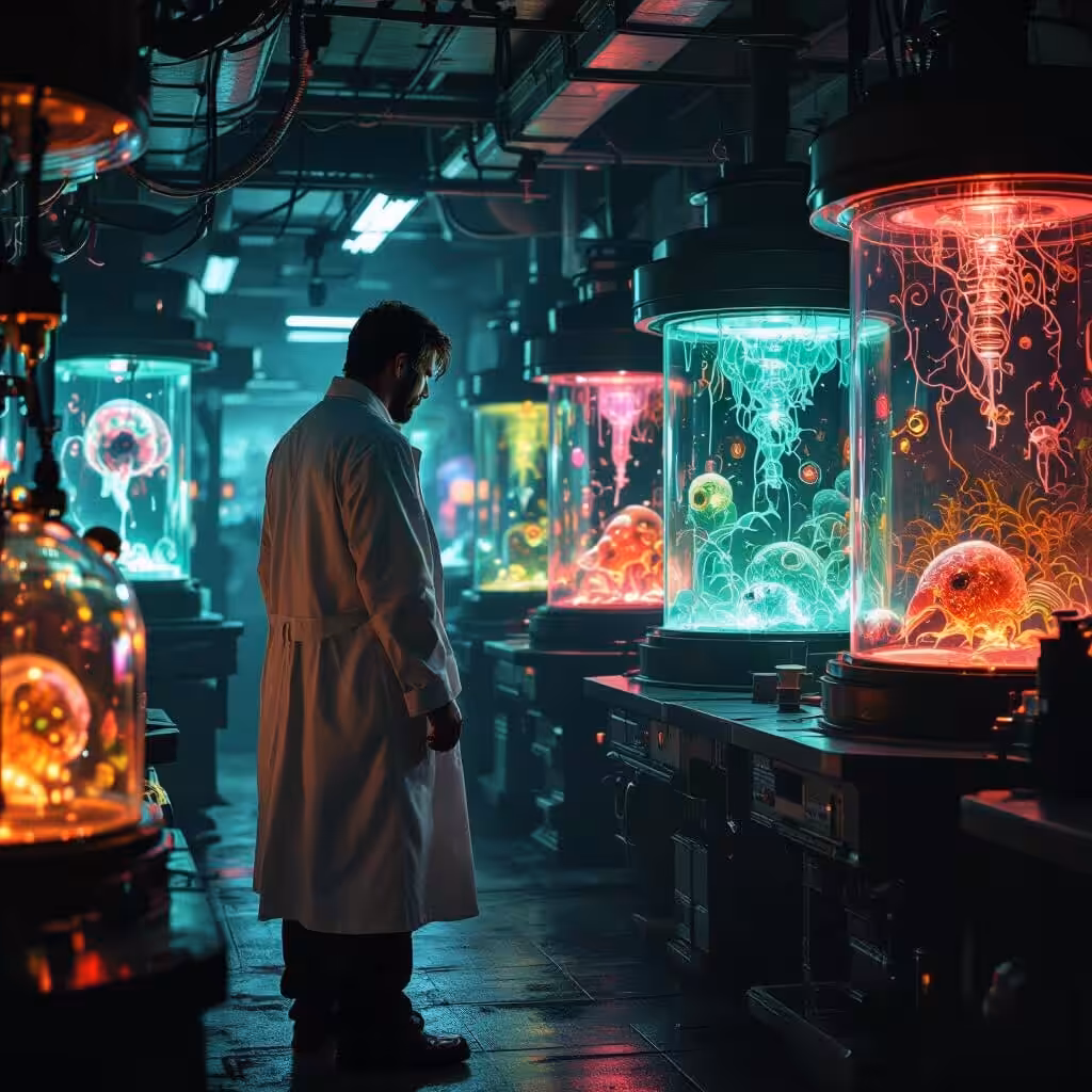 NightCafe Creations: Strange Laboratory 2