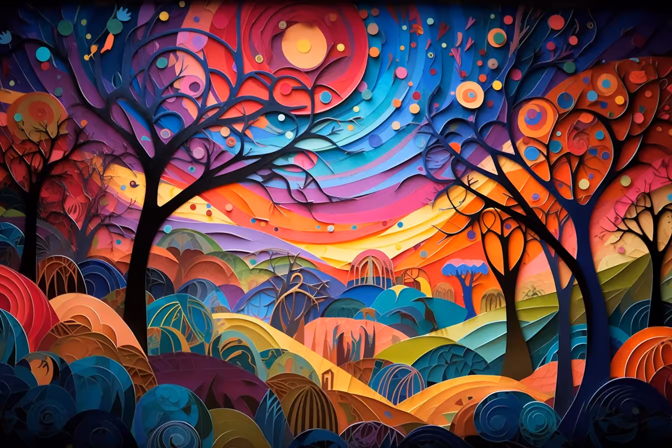 FILIGREE LANDSCAPES #077