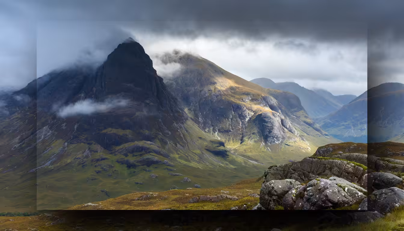 Mountains and Drop Shadows #53