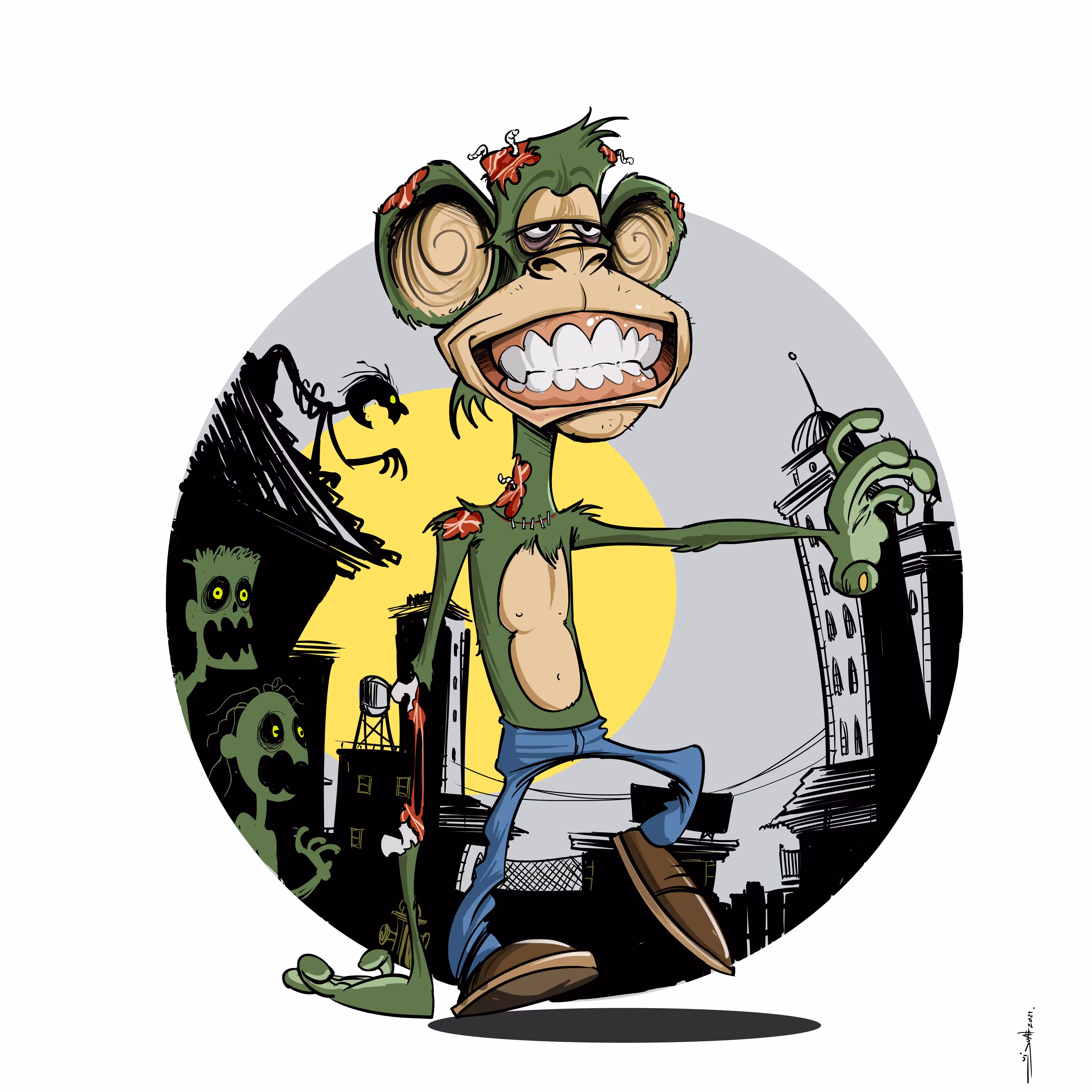 Zombie Apeocalypse #5207