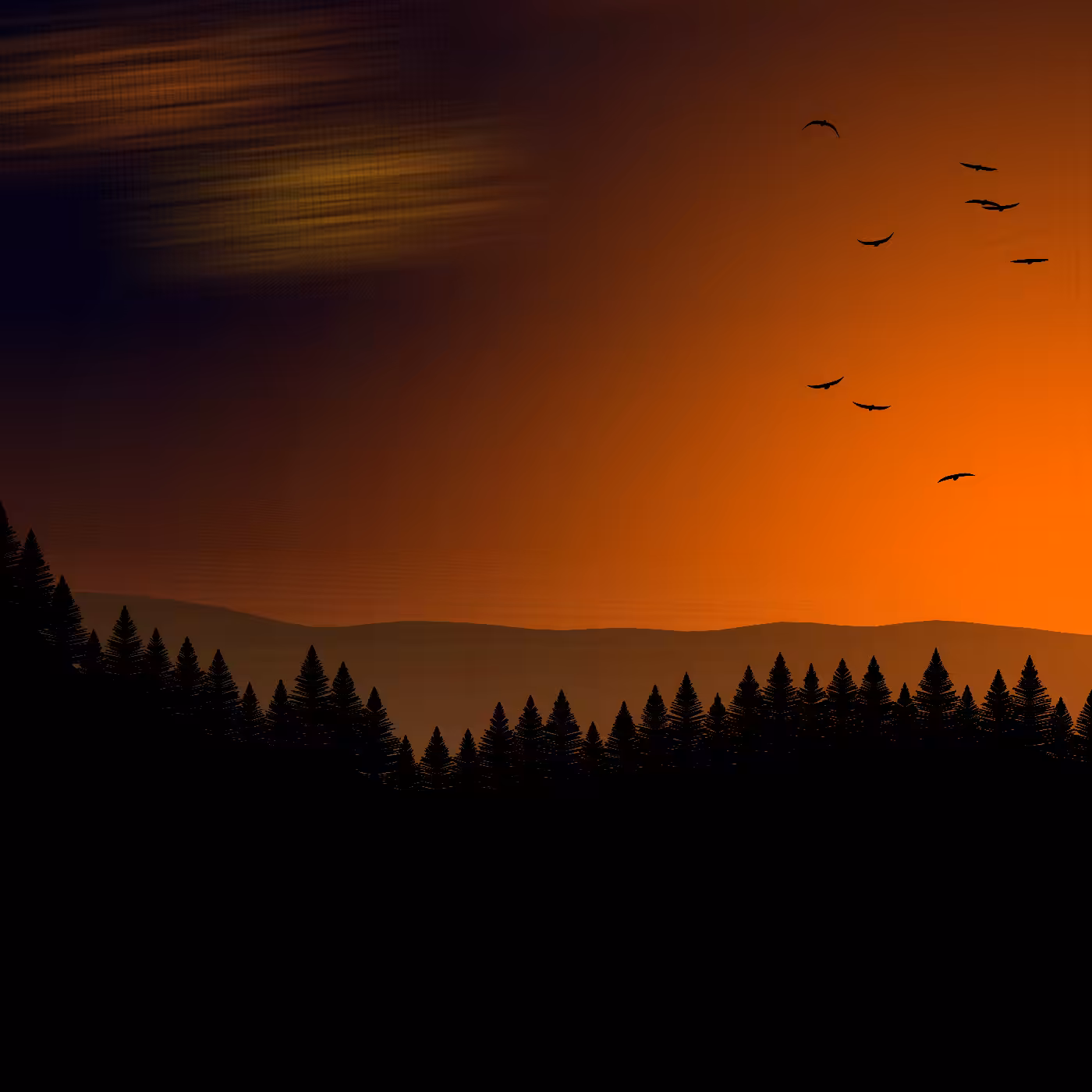 Mountain Sky #25