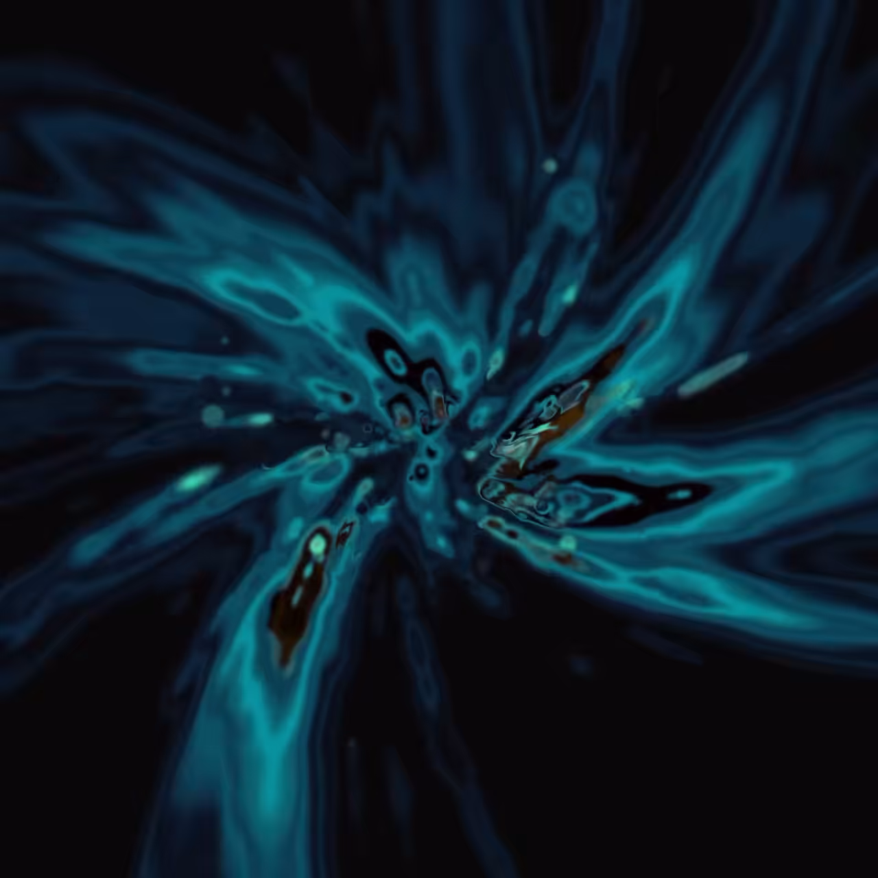 Artificial drops. Proliferation #9