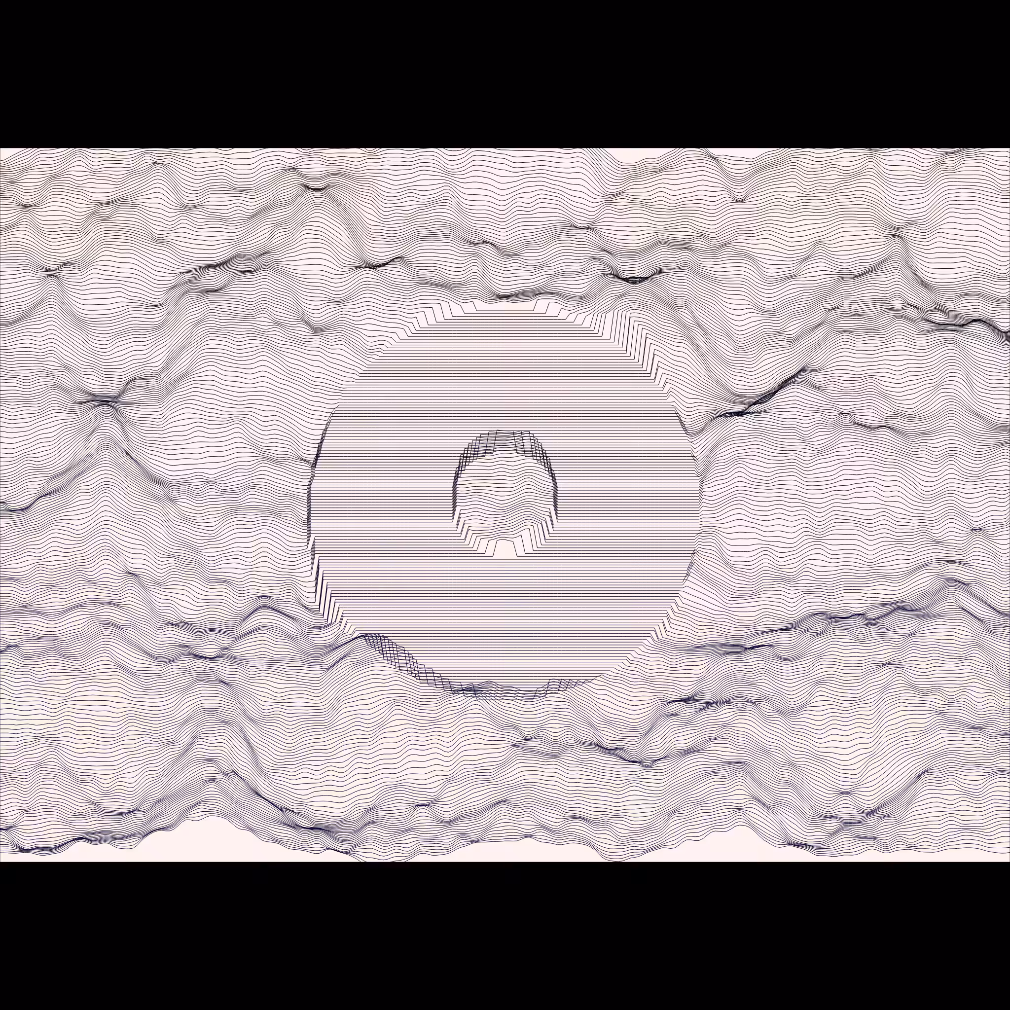 Waves Circle (For Plotter) #99