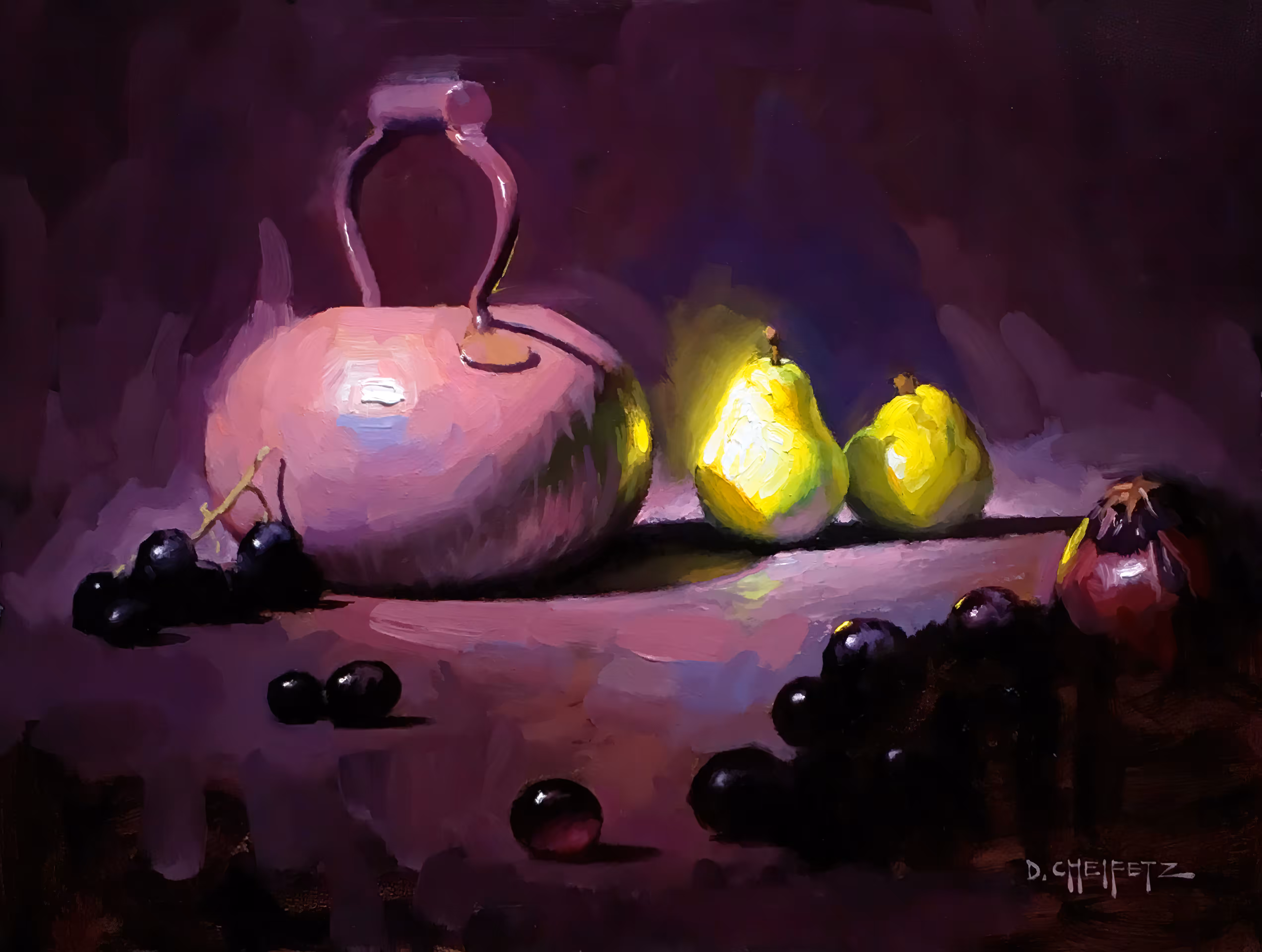 Pear In Purple