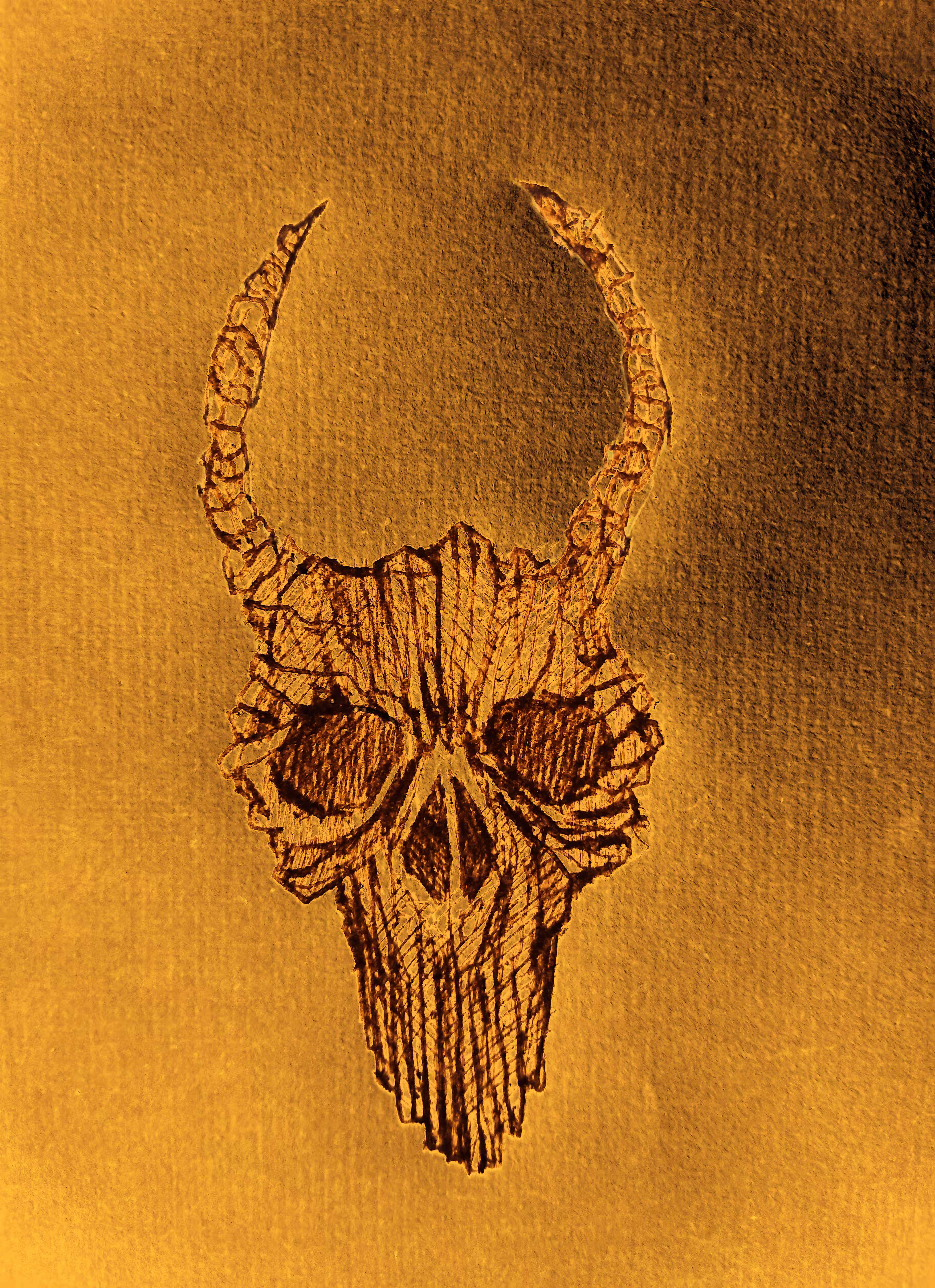Demonic skull#1