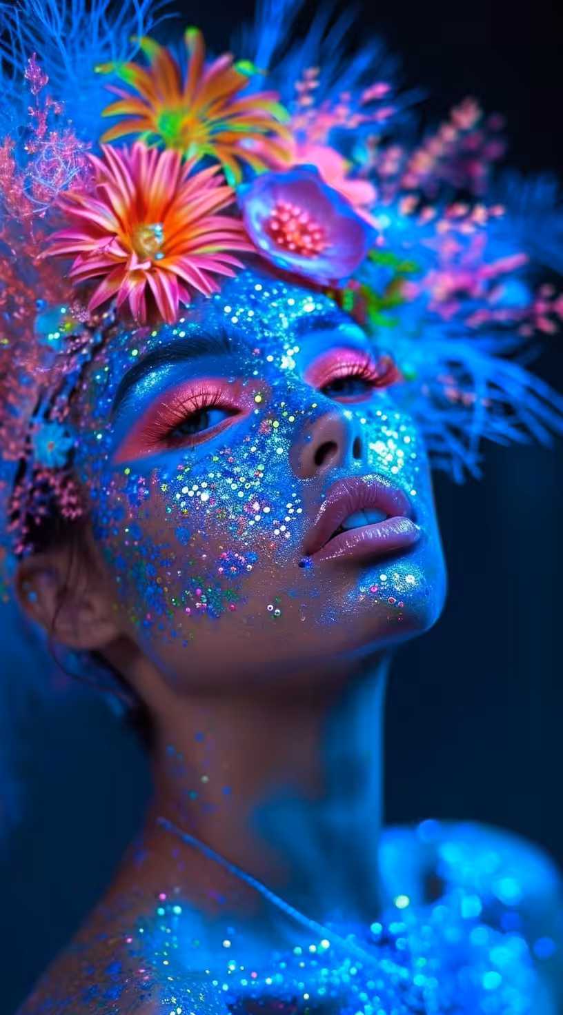 flower garden sparkle