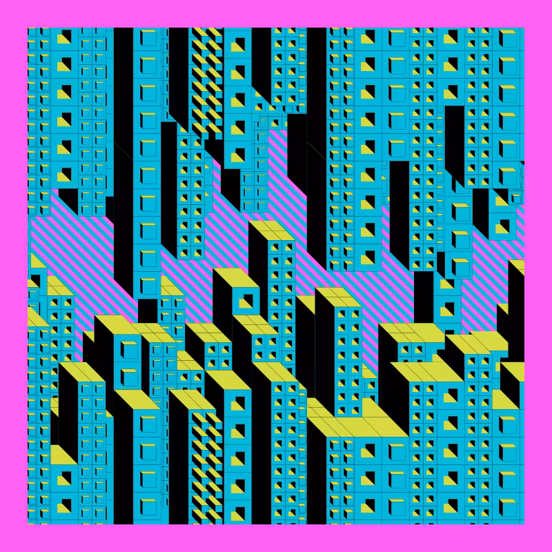 Cube City - Upside Down #22