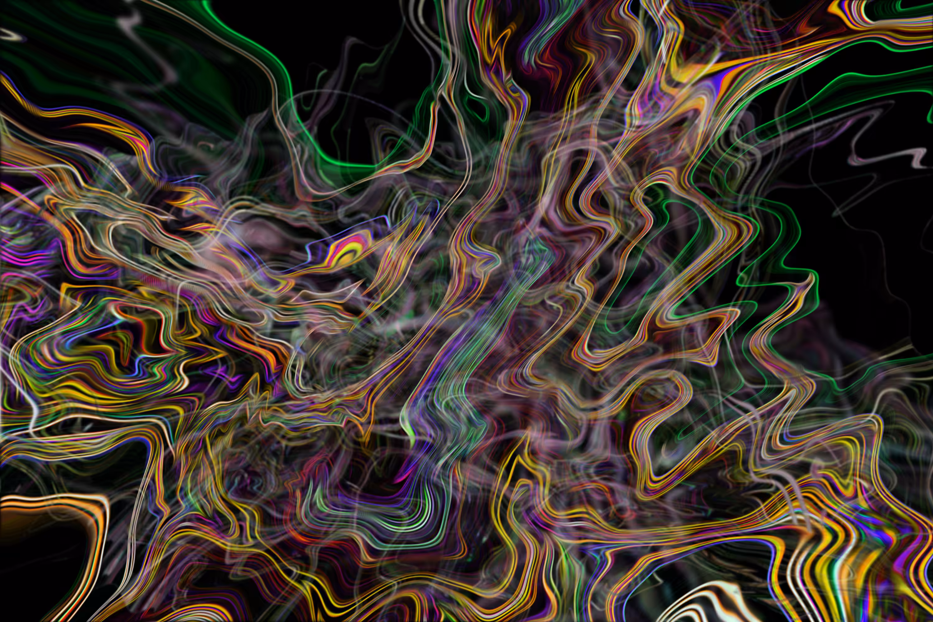 Psychedelic Gas Station