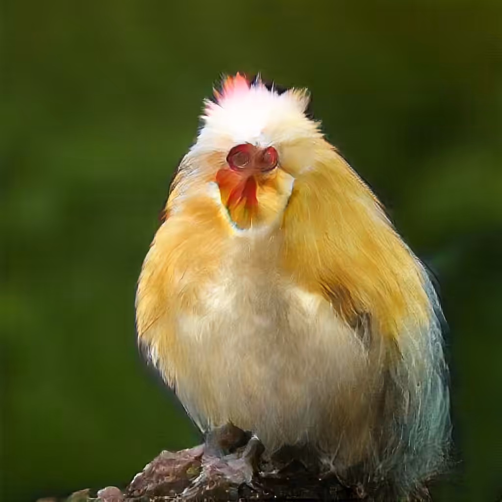Easter Chicken Morning Face