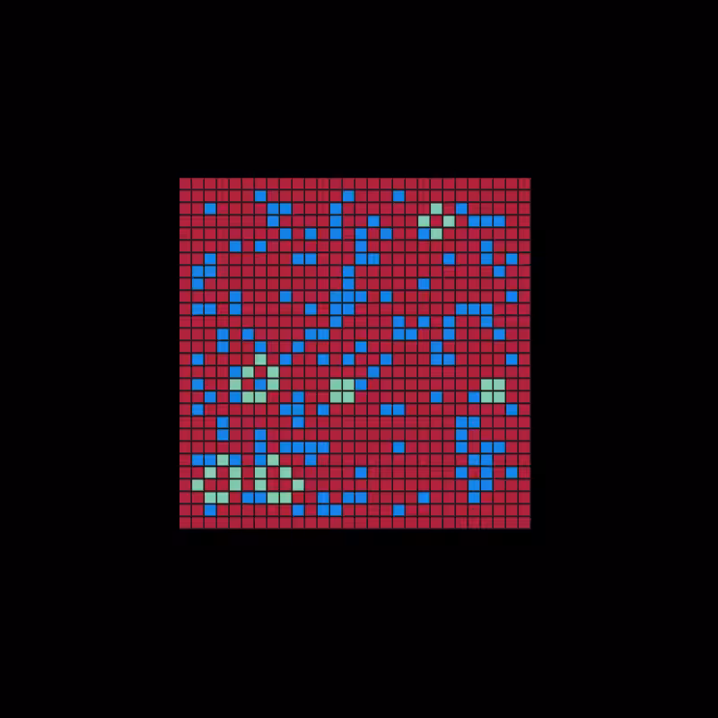 Game of Life: Water Variant #10