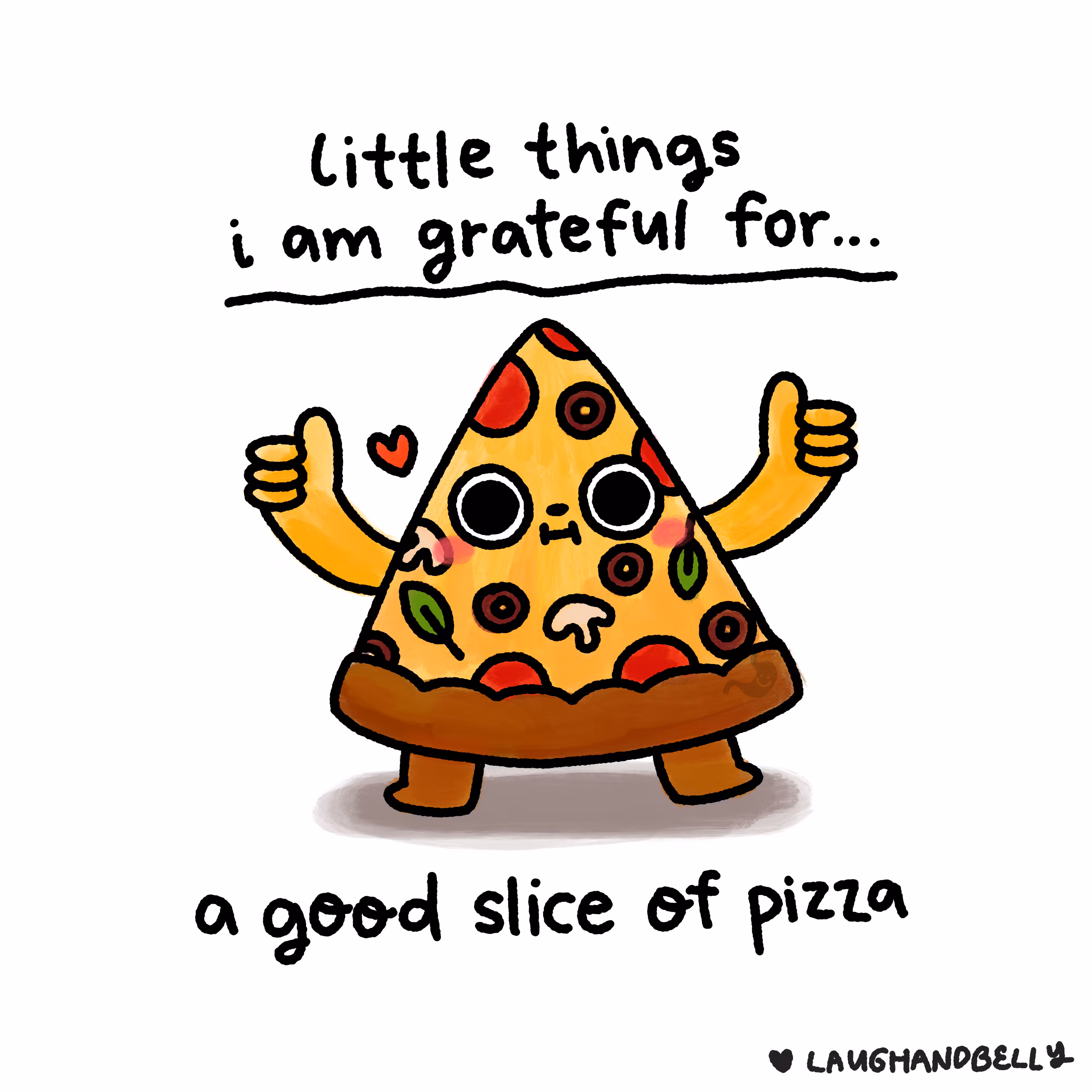 little things i am grateful for: A good slice of pizza