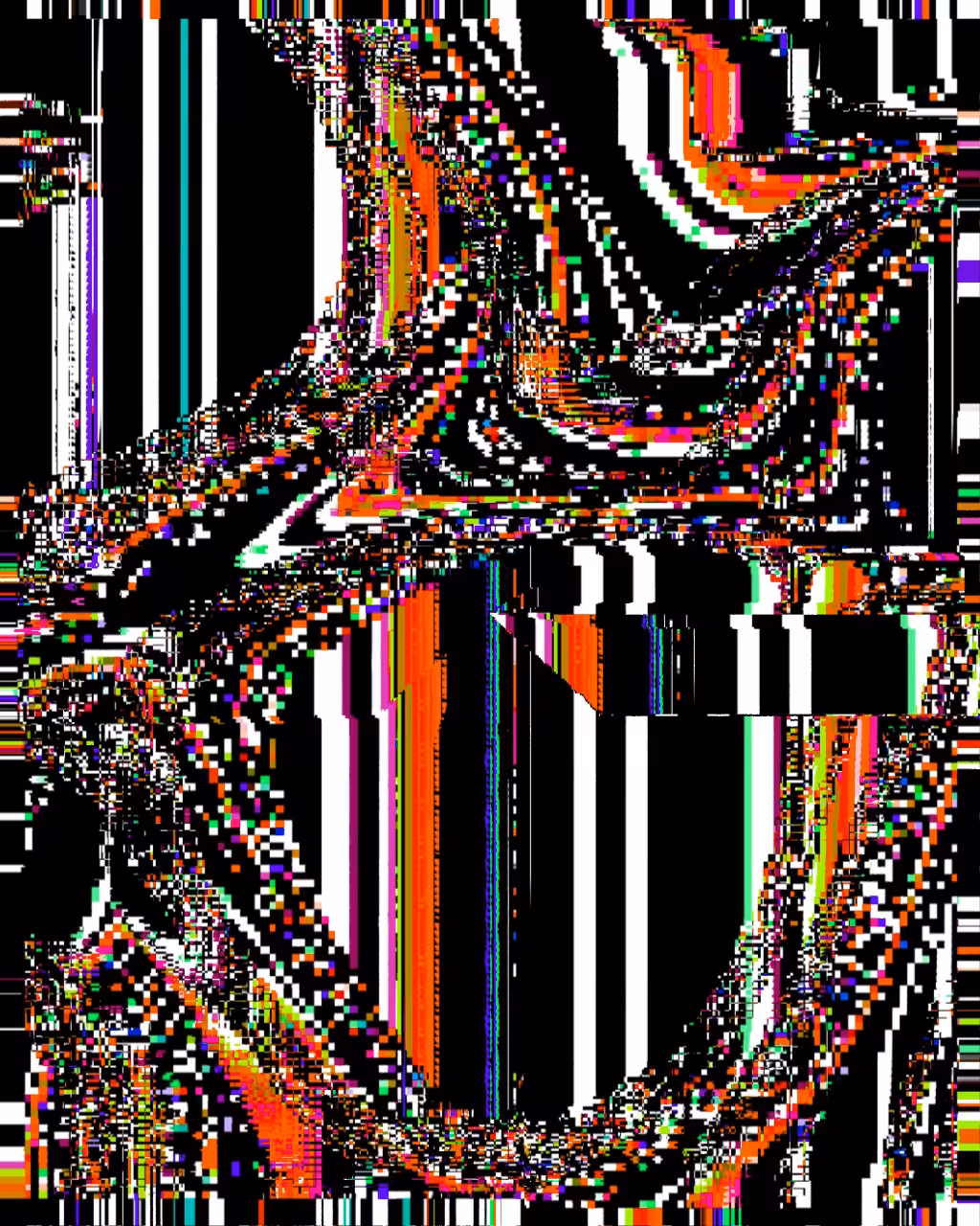 I can see information passing through electronic components