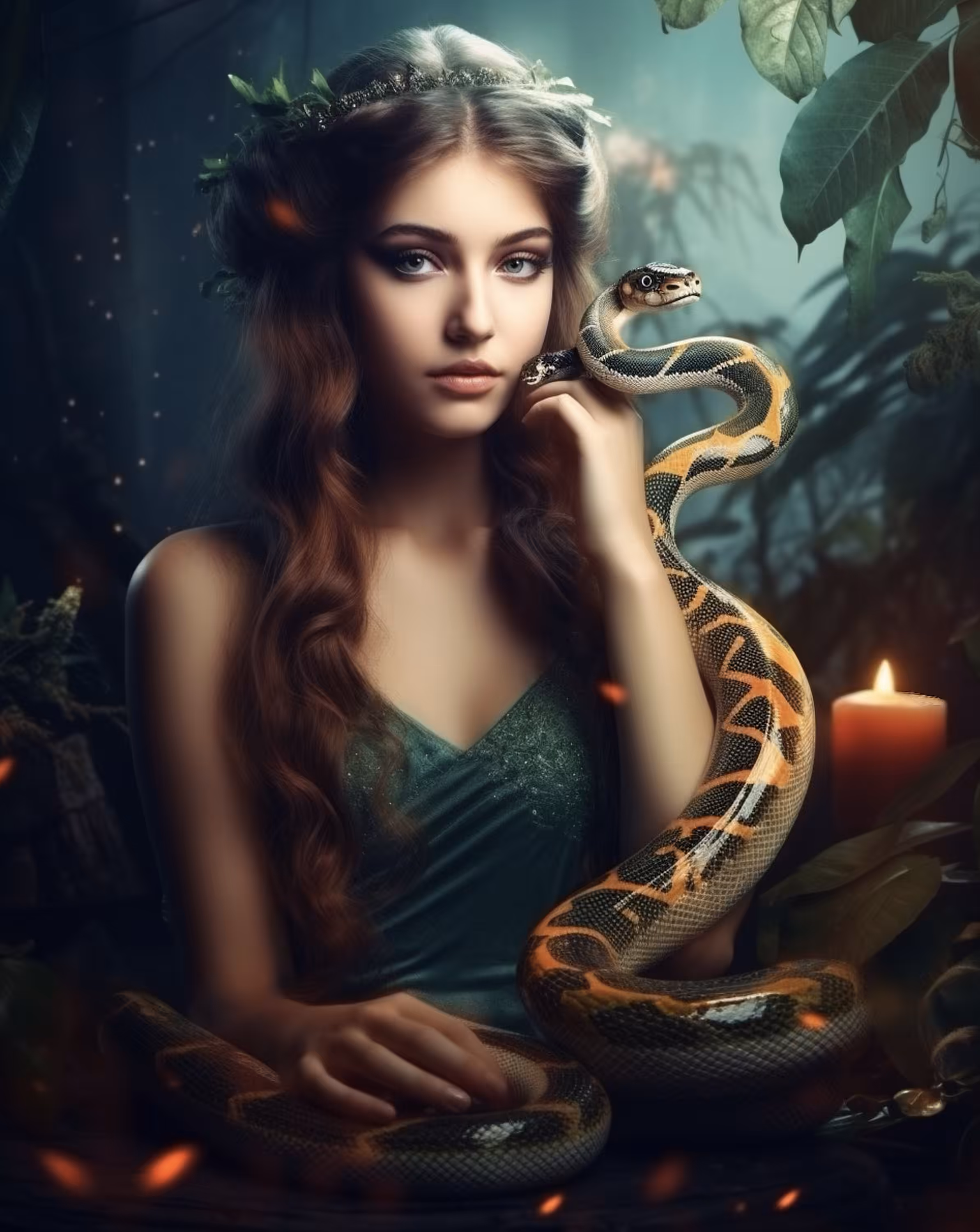 The serpent tempter