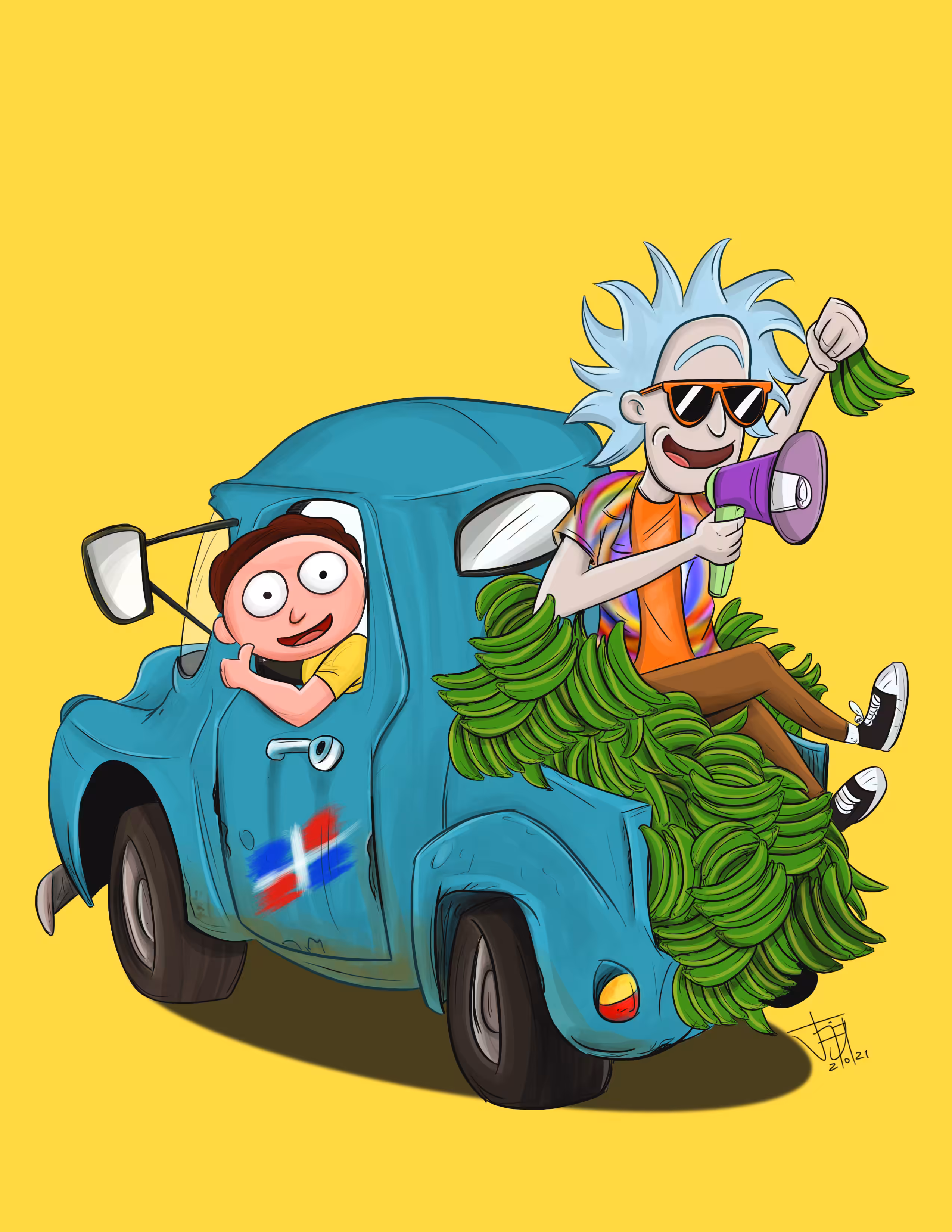 Rick and Morty in Dominican Republic