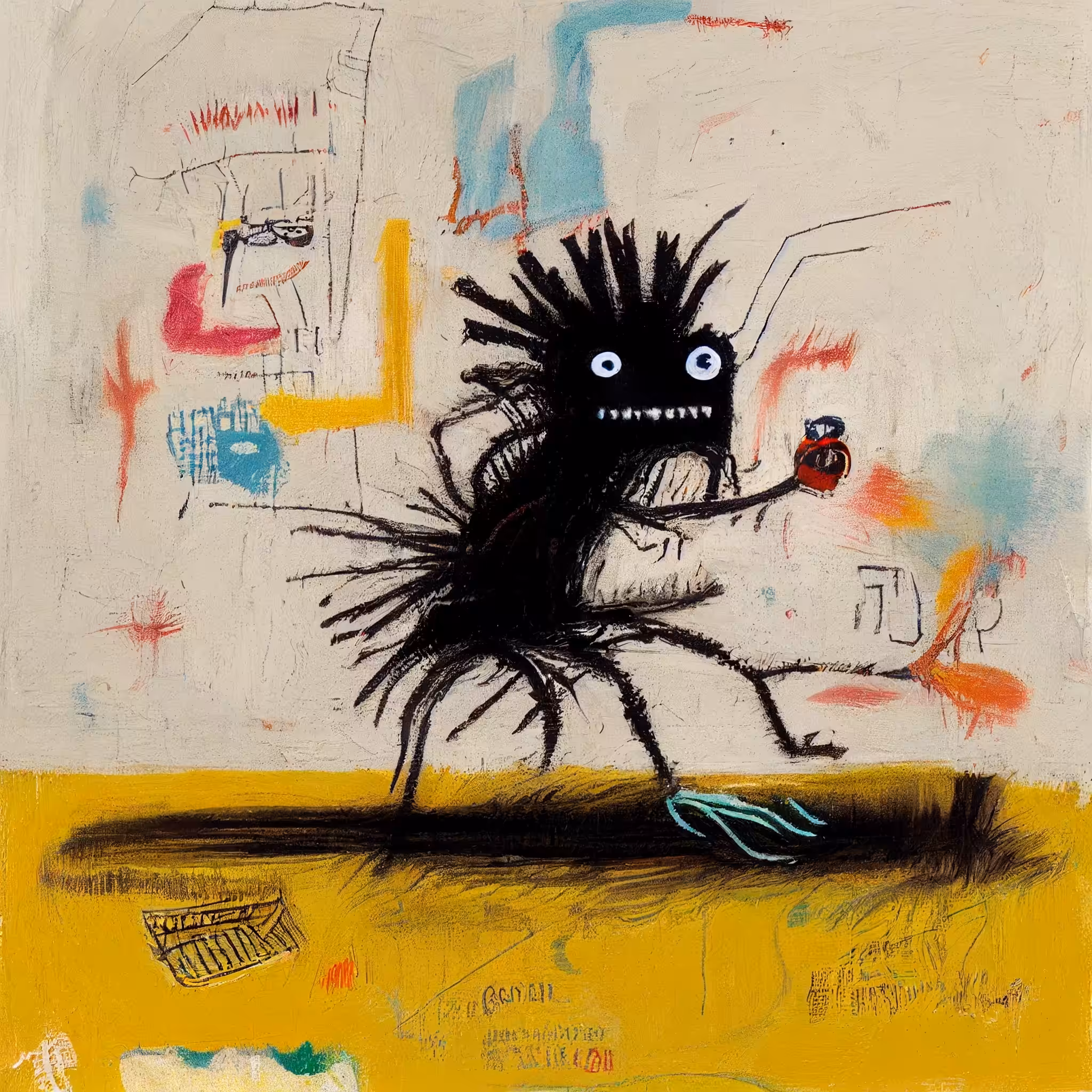 Basquiat Little Creatures: Little Creature #00663
