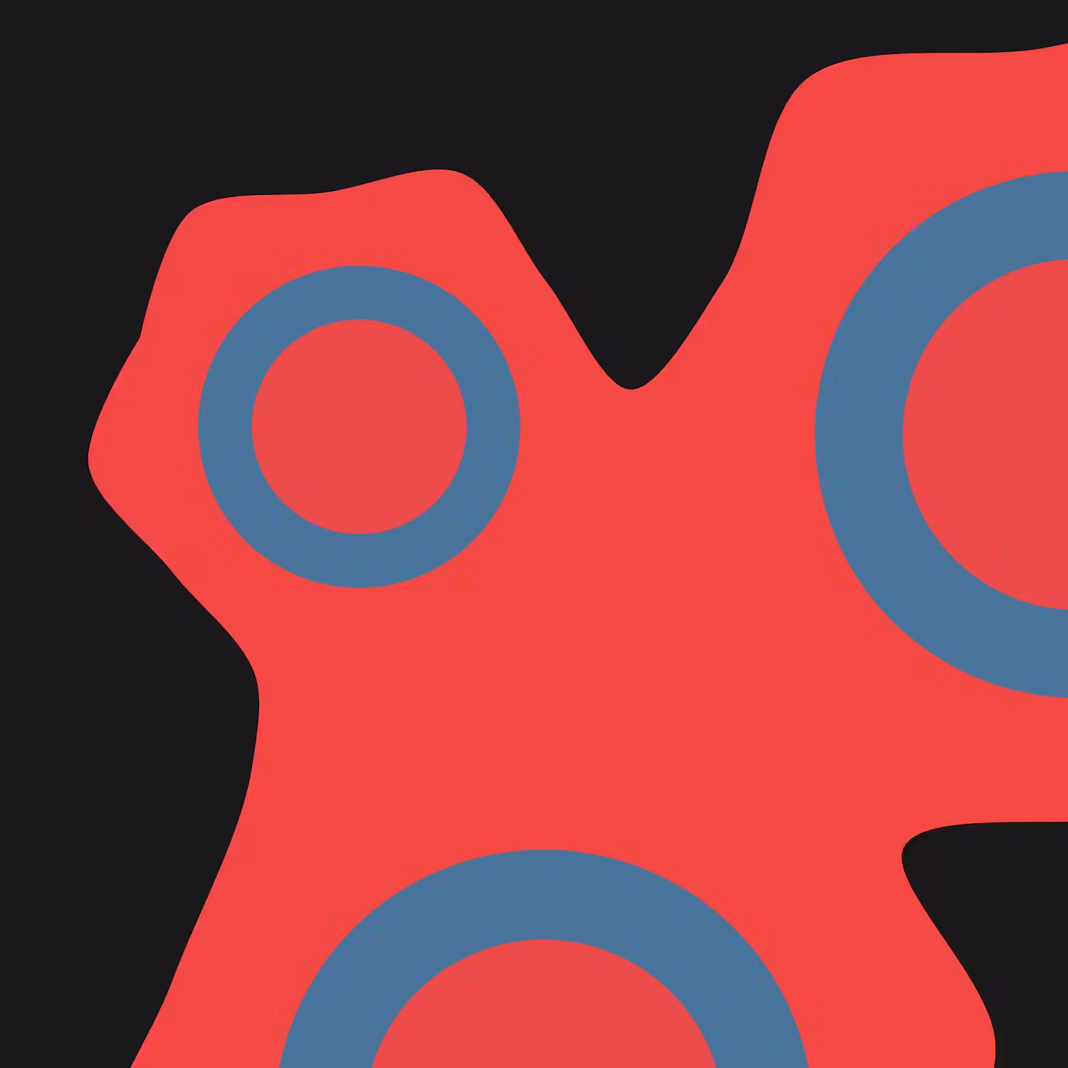 Geometric colorful shapes (Free edition) #28