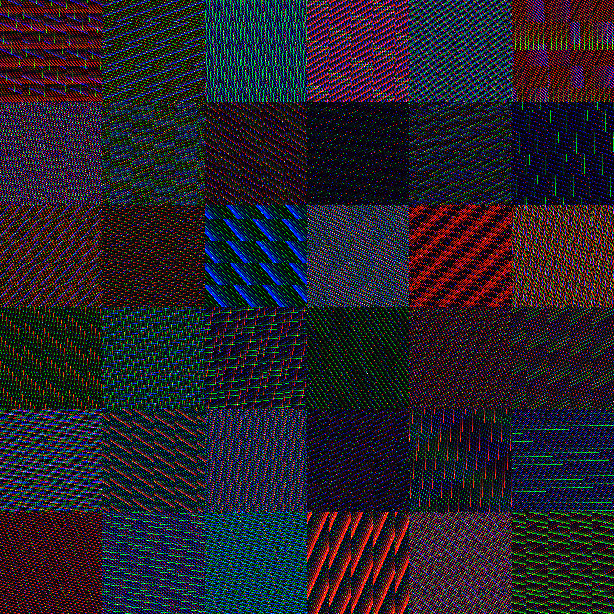 Parametric quilt #22
