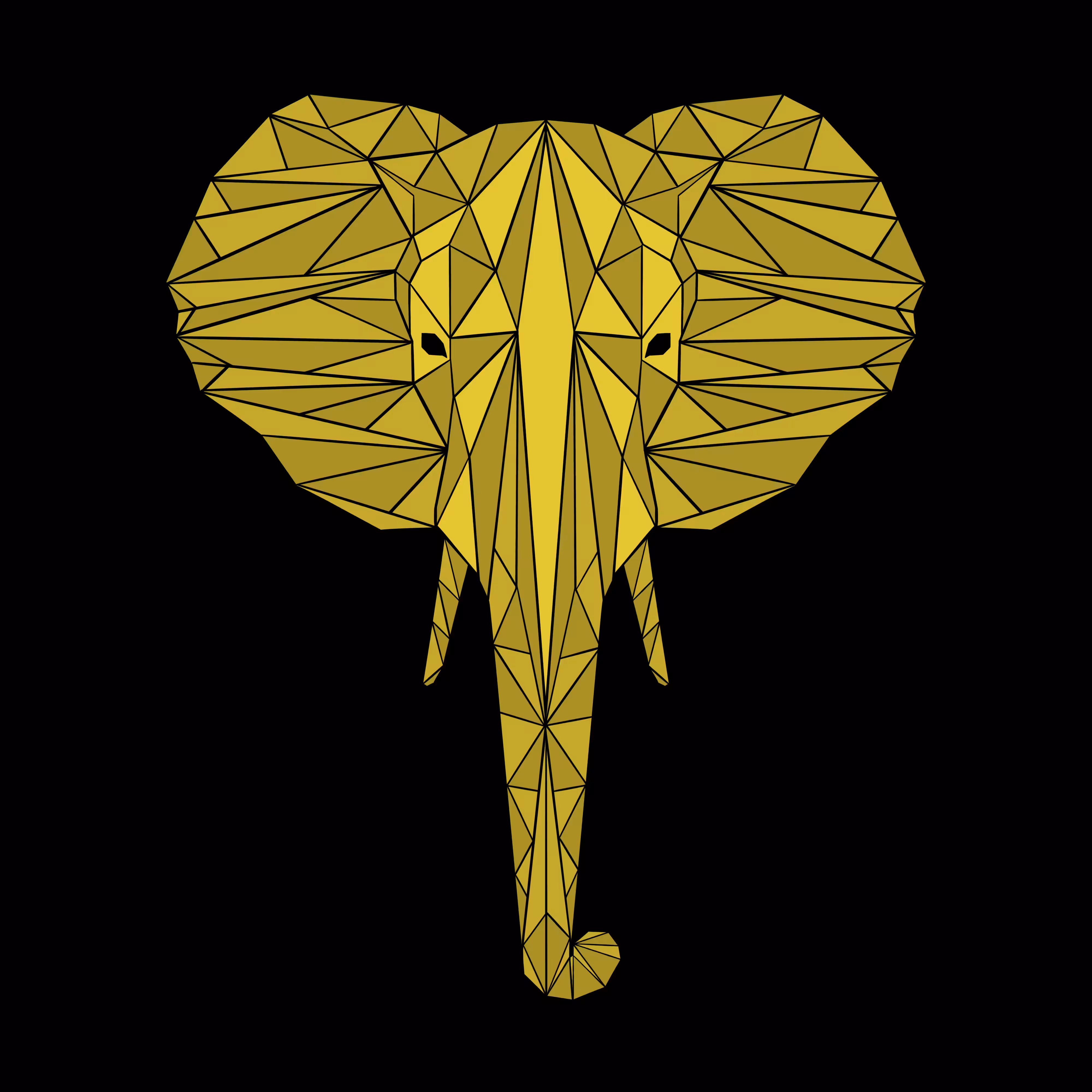 Poly Elephant #PV004E