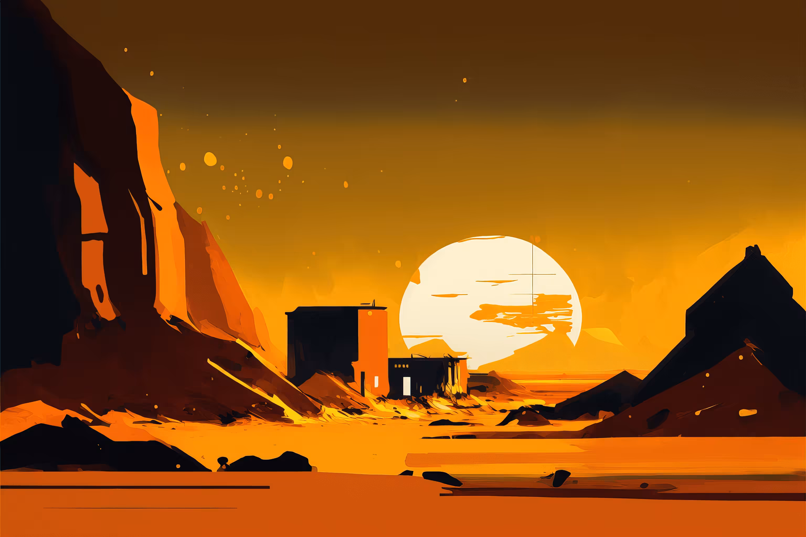 Martian Landscape #4