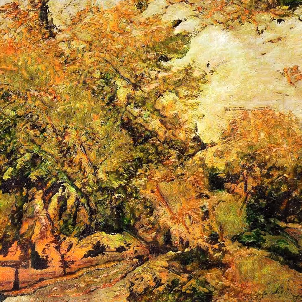 AI Generated Landscape Painting #3
