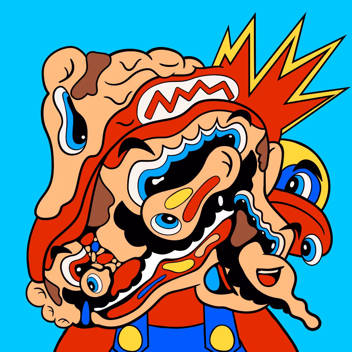 Travel through the Mushroom Kingdom