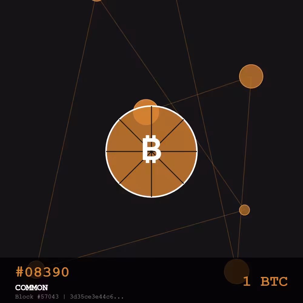 Bitcoin Pizza Genesis: 10K — COMMON Edition | May 22, 2010 - The Day Everything Changed