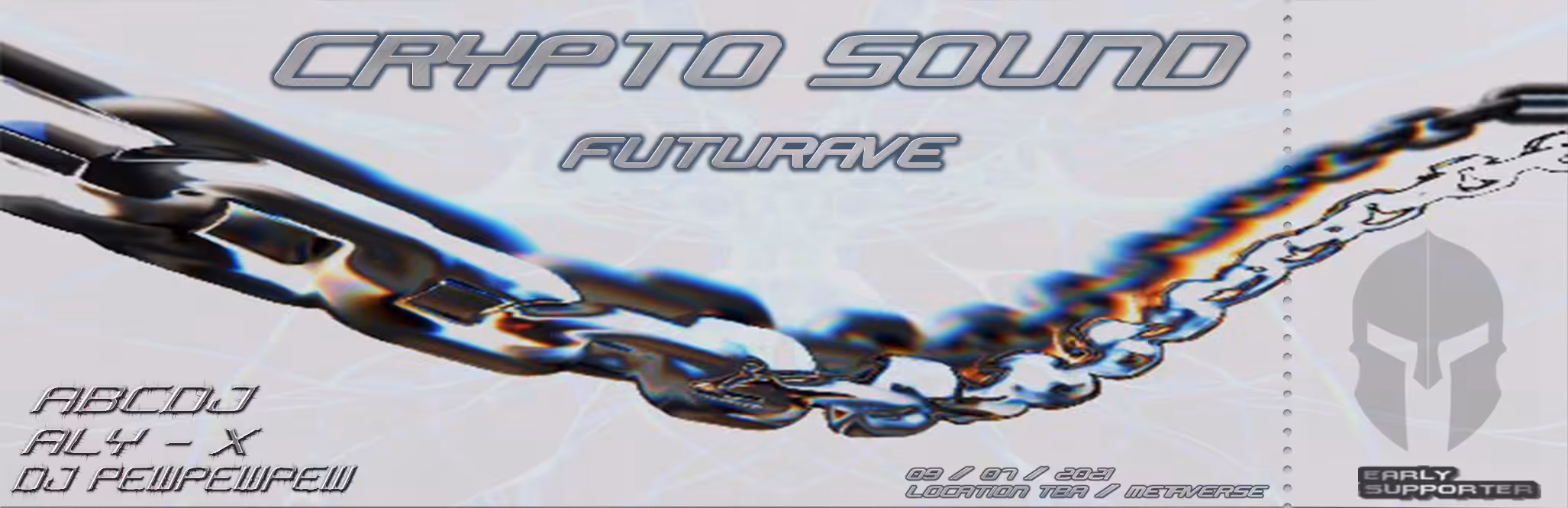 CRYPTO SOUND - FUTURAVE TICKET #HEN 