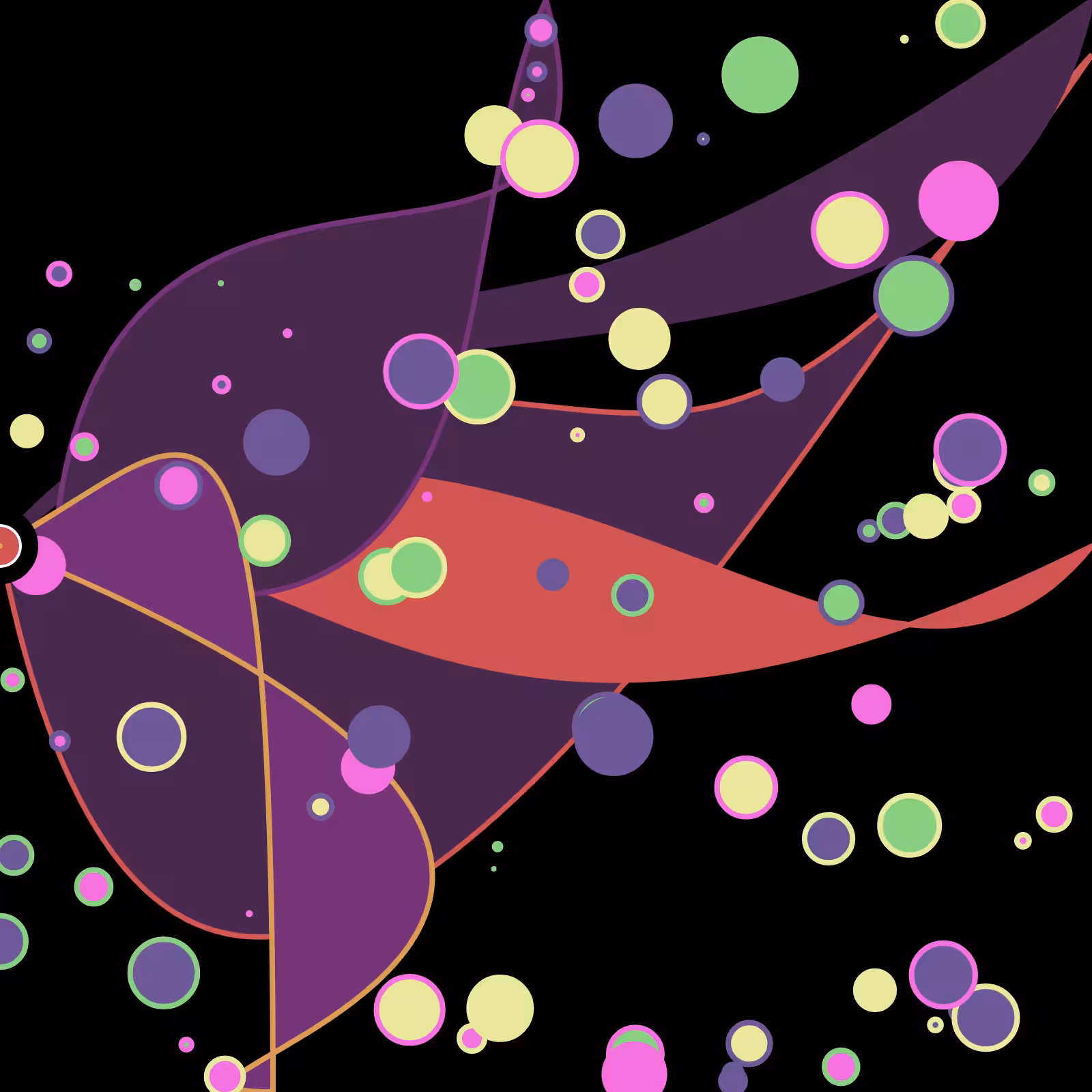 Bubbles in a Bezier Sea #4