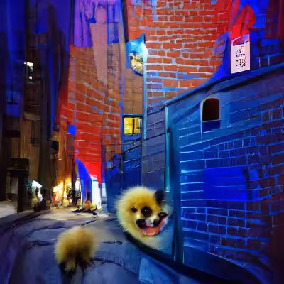 Pomeranian Love Bomb