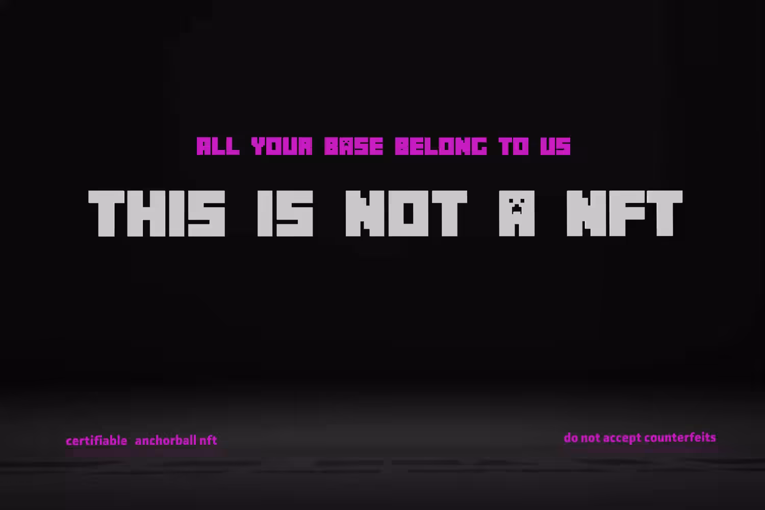 This is Not a NFT