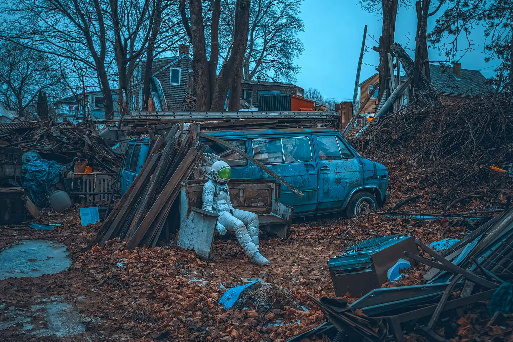 In A Van Down By The River