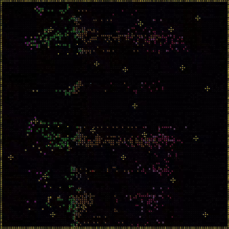 ascii battles 3 WAR #18