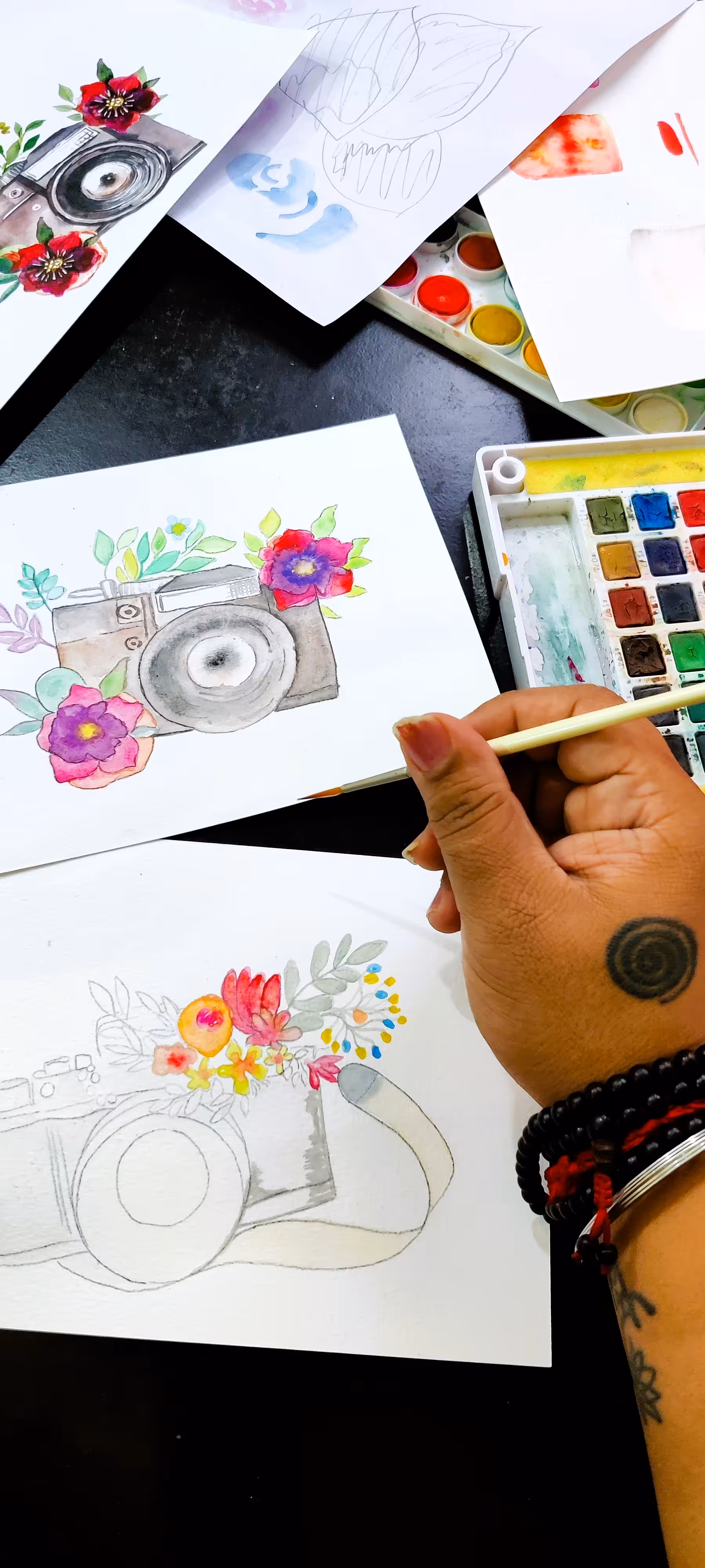 Watercolor Cameras