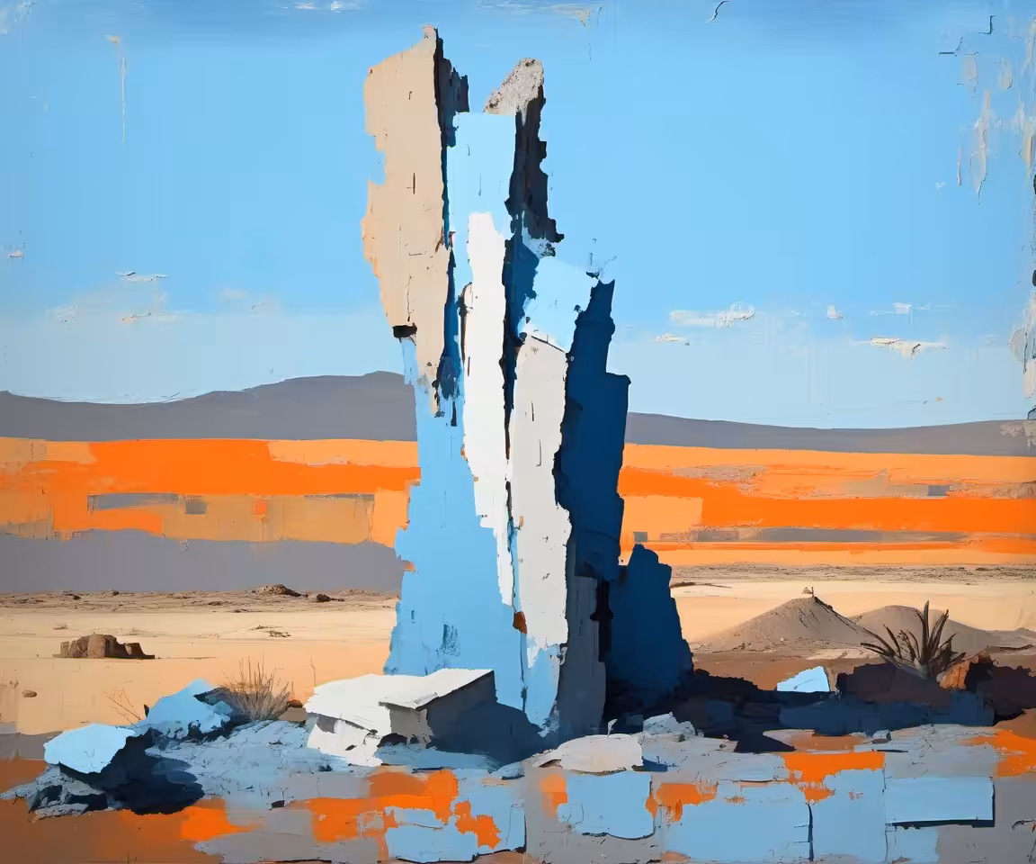 Painted Slabs #53