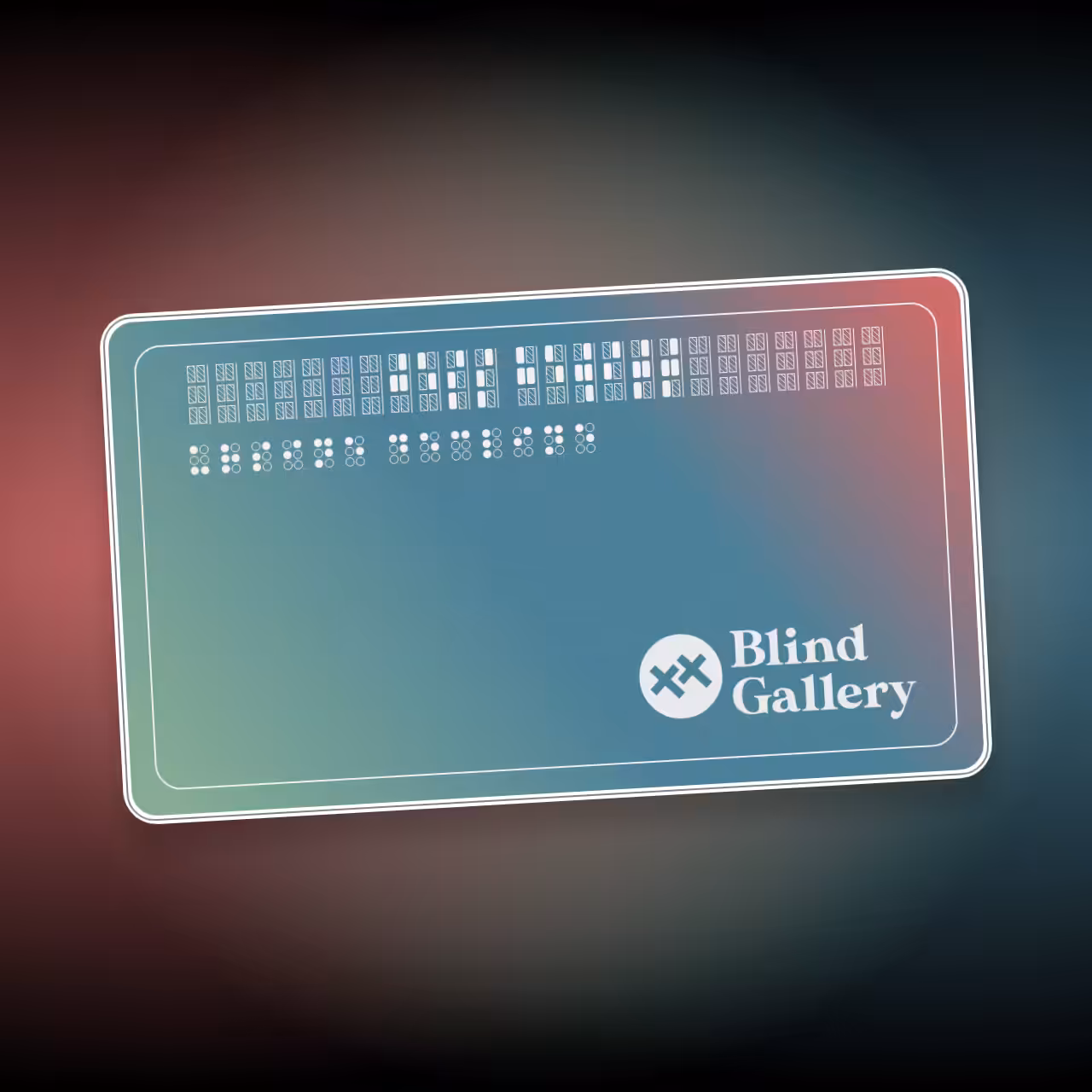 Blind Gallery Club Membership #265